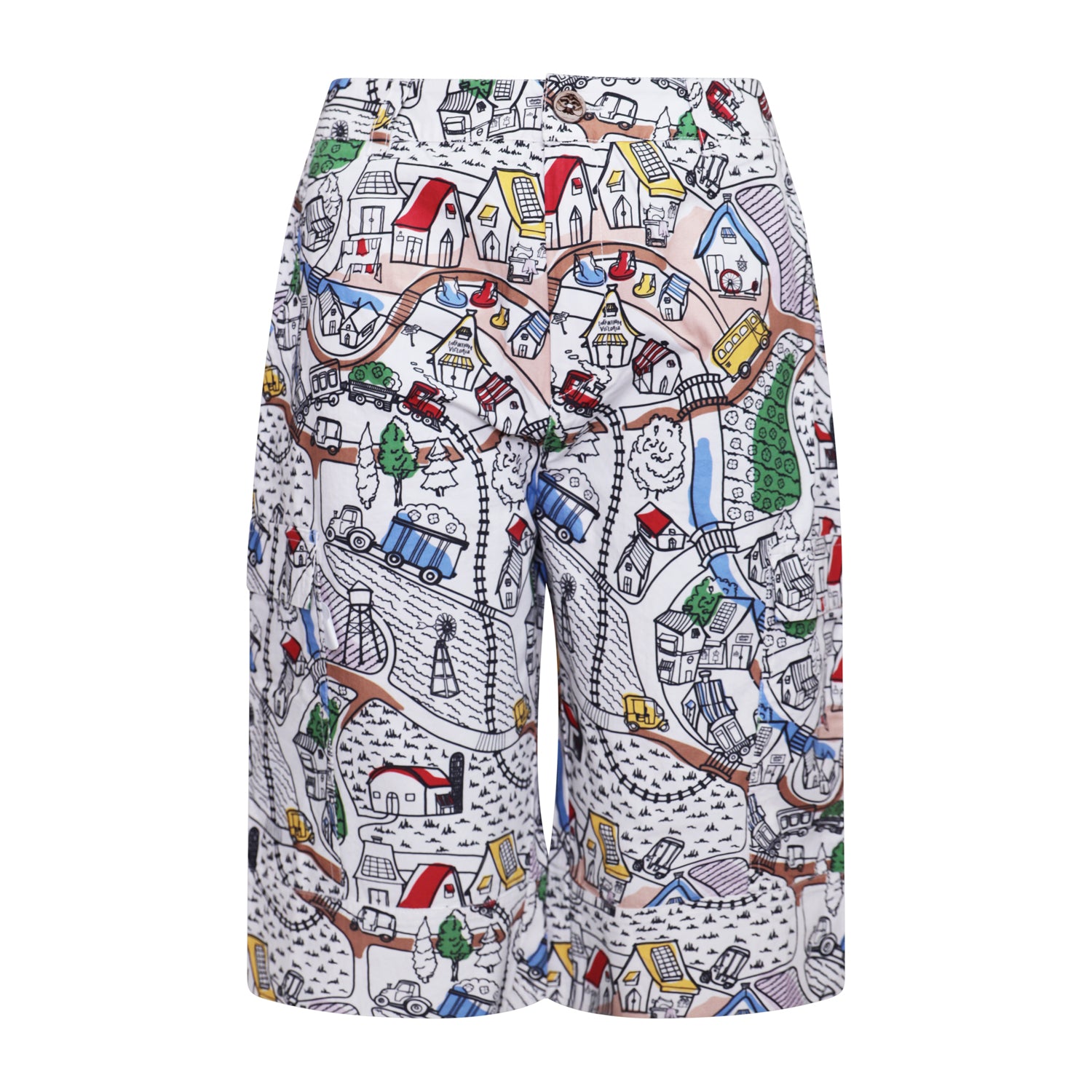 Village Print Boys Cargo Shorts – Infantium Victoria