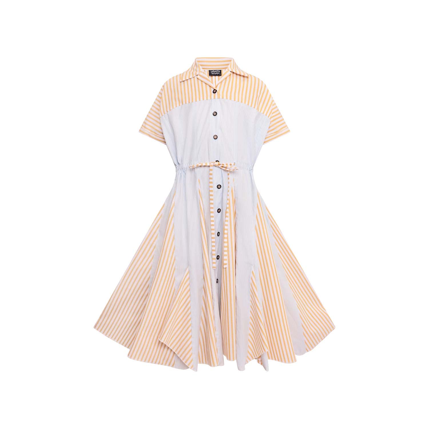 Zero Waste Girls Shirt Dress in Stripes – Infantium Victoria