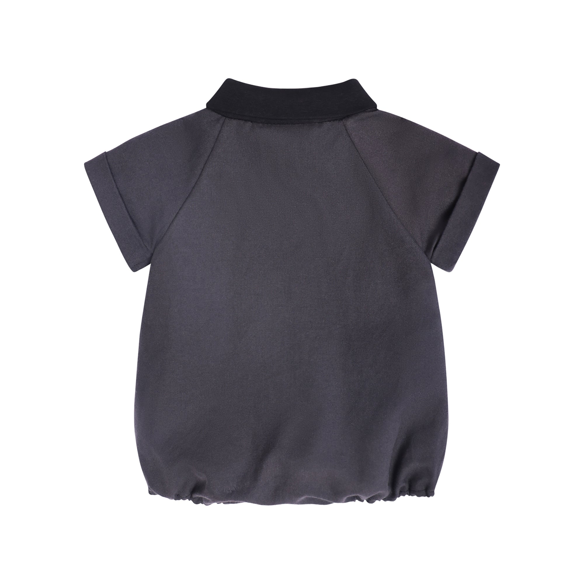 Baby Black Romper – view 2 – Infantium Victoria