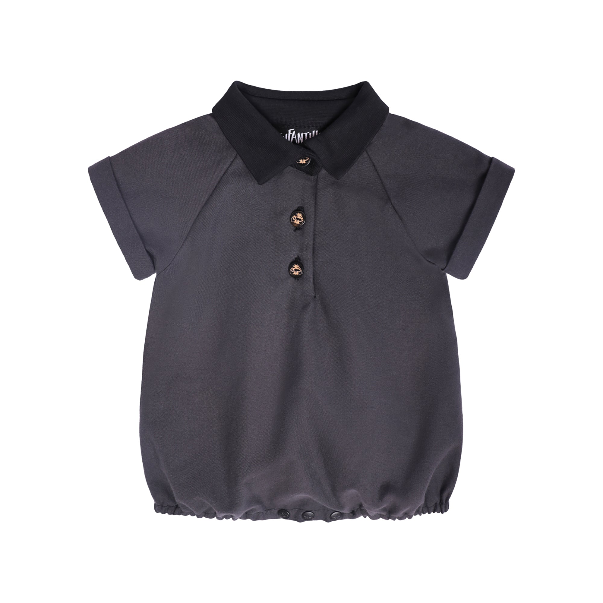 Baby Black Romper – Infantium Victoria