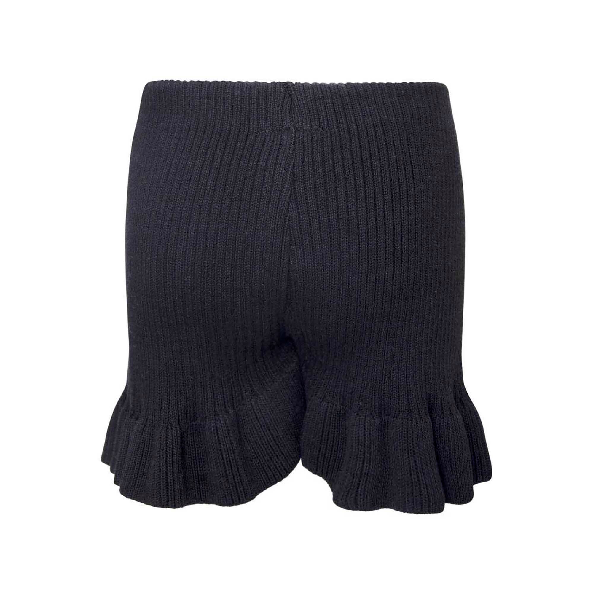 Black Knitted Beach Shorts – view 4 – Infantium Victoria