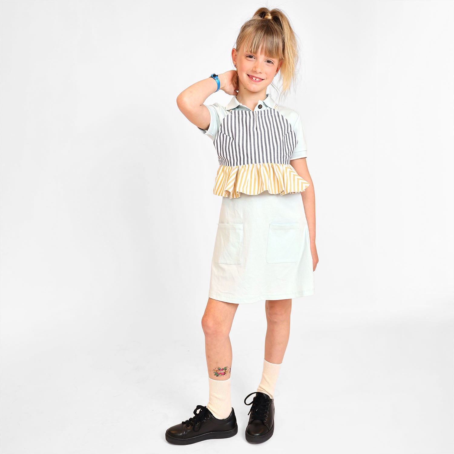 Striped Crop Top – view 2 – Infantium Victoria