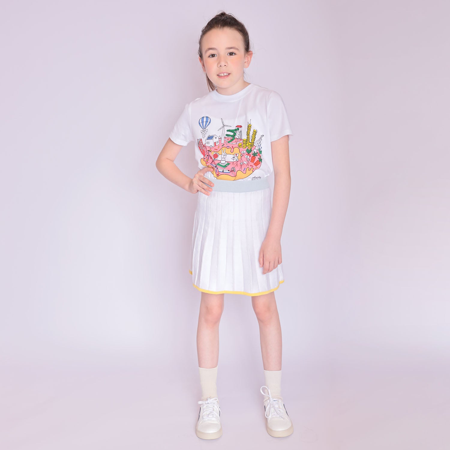 Girls Tennis Skirt – view 2 – Infantium Victoria