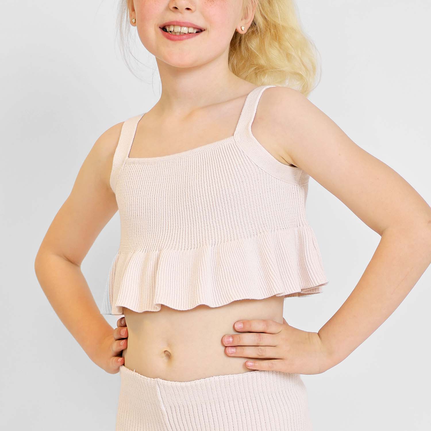 Pink Crop Tops for Girls – view 5 – Infantium Victoria