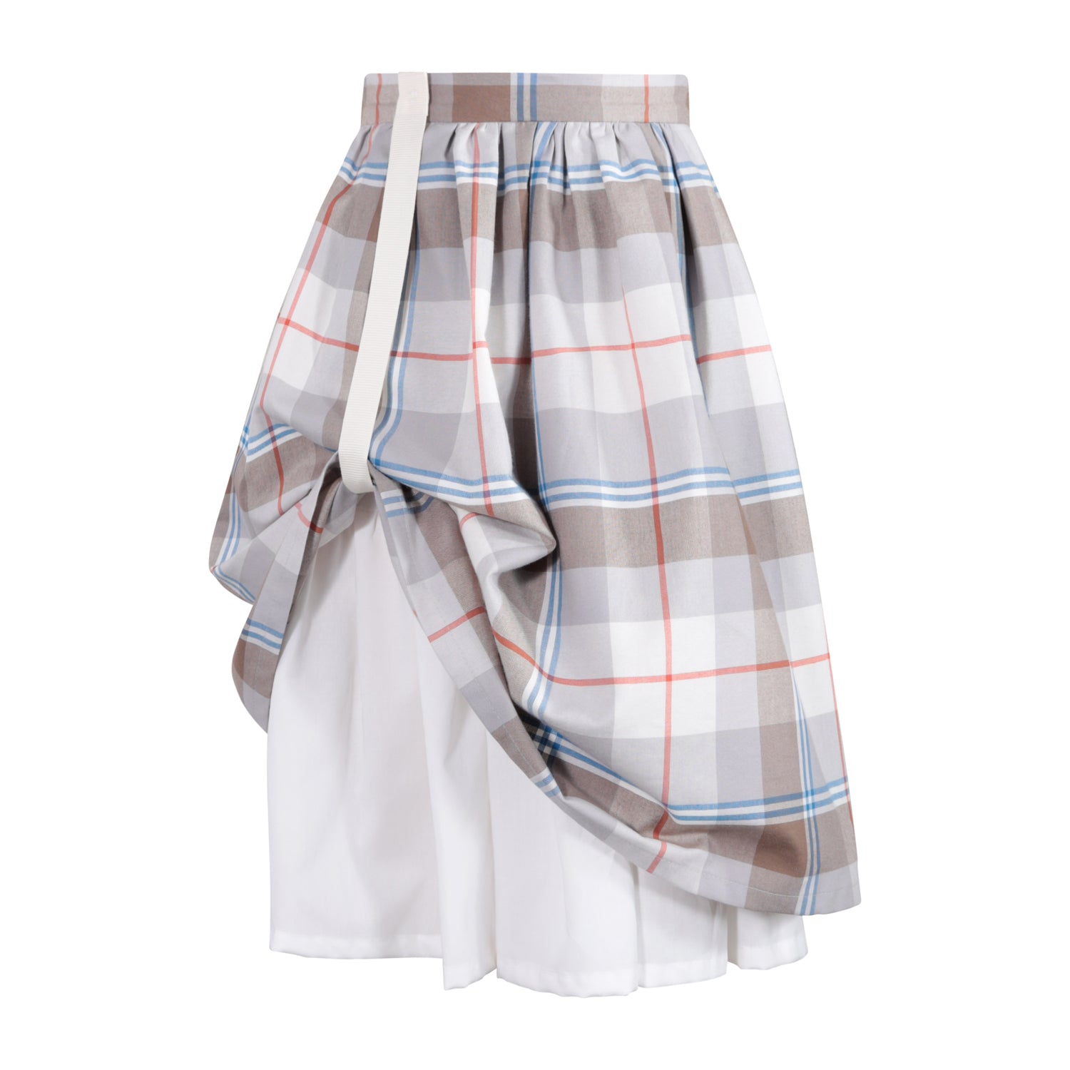 The Double-Layer Skirt — Morgado Plaid – Infantium Victoria