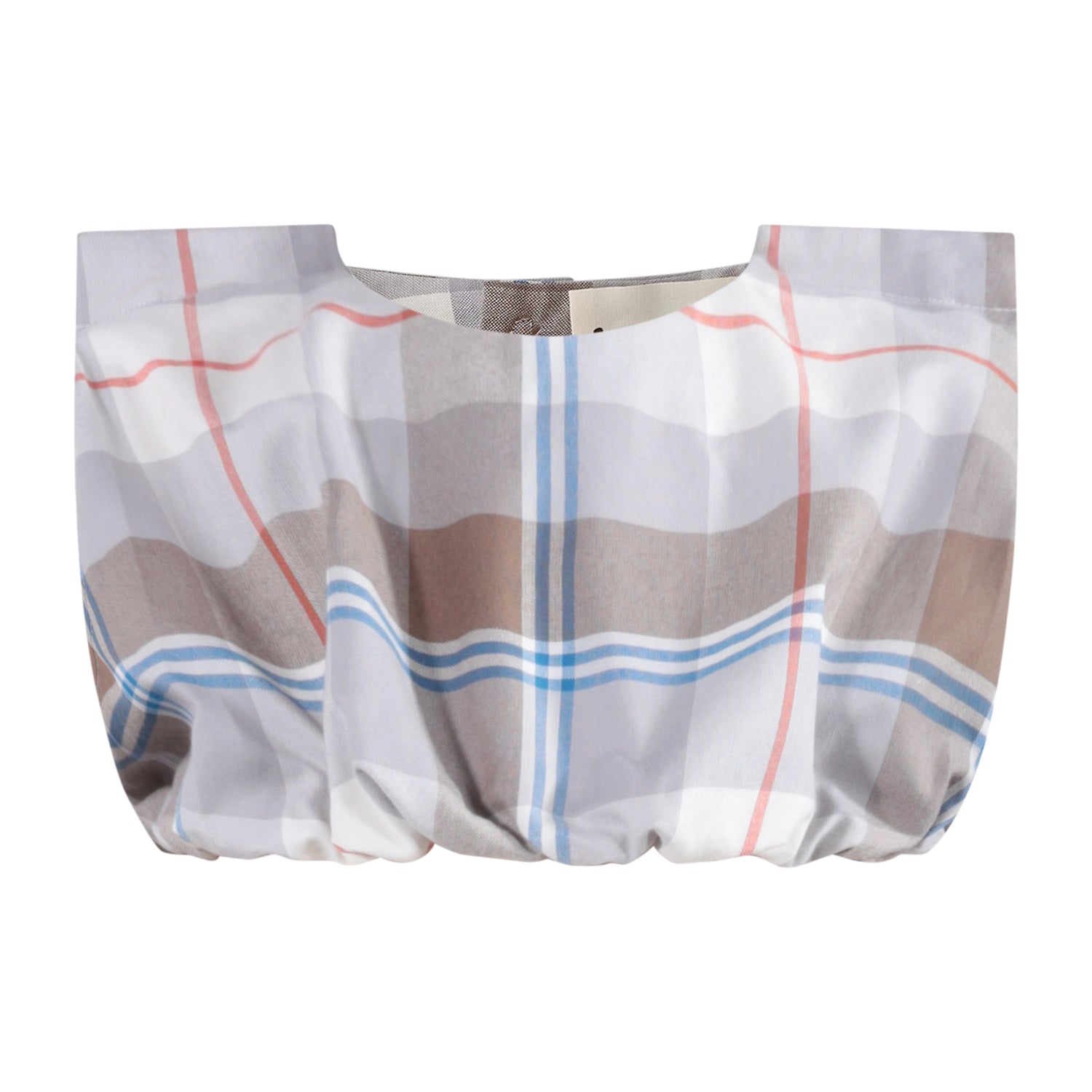 The Tiny Crop Top — Morgado Plaid – Infantium Victoria