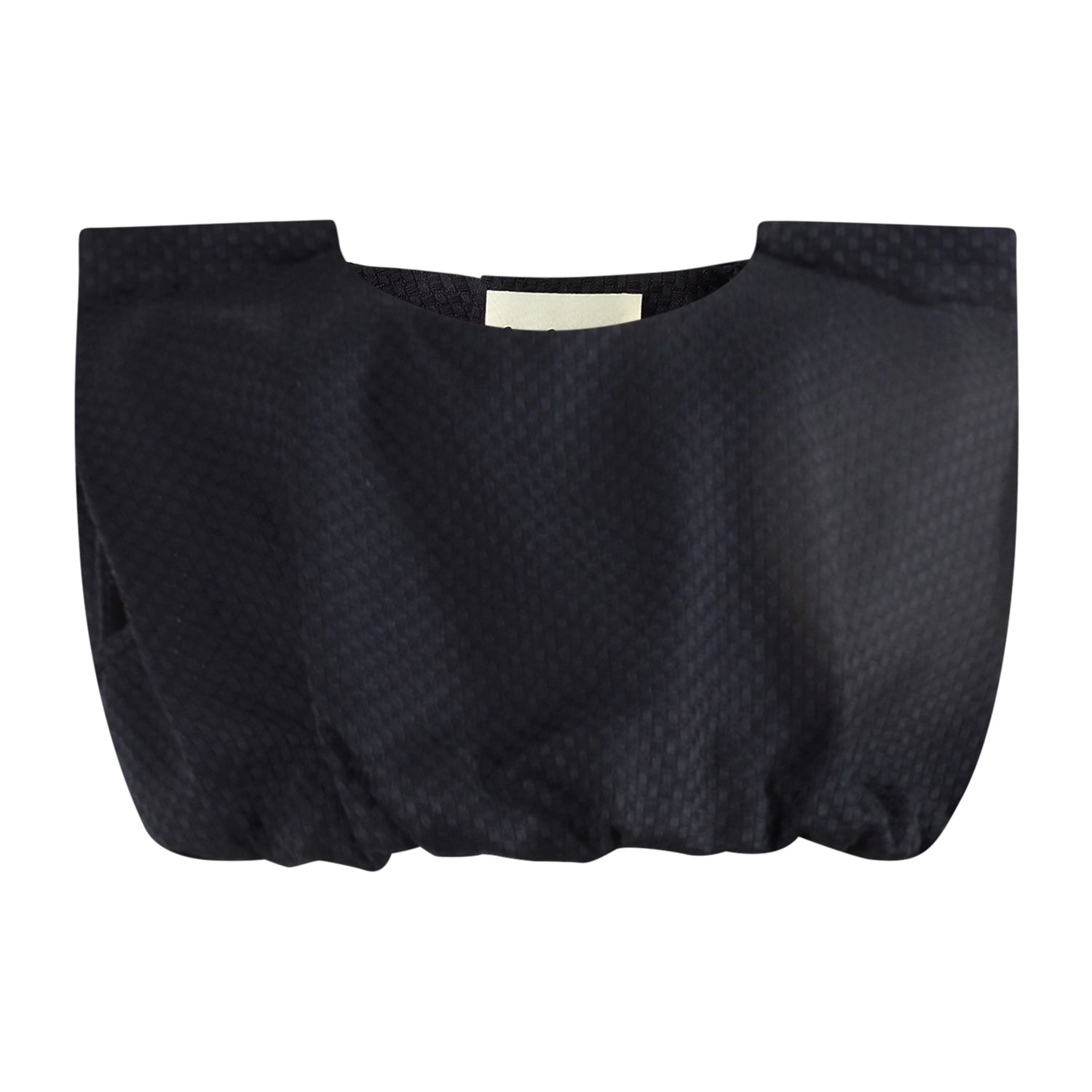 The Tiny Crop Top — Black Biostructure – Infantium Victoria