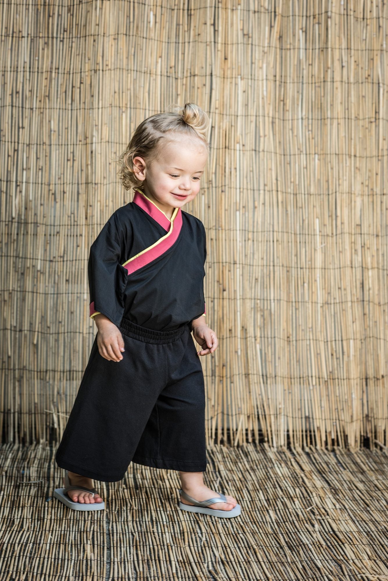 Black Samurai Pants – view 3 – Infantium Victoria
