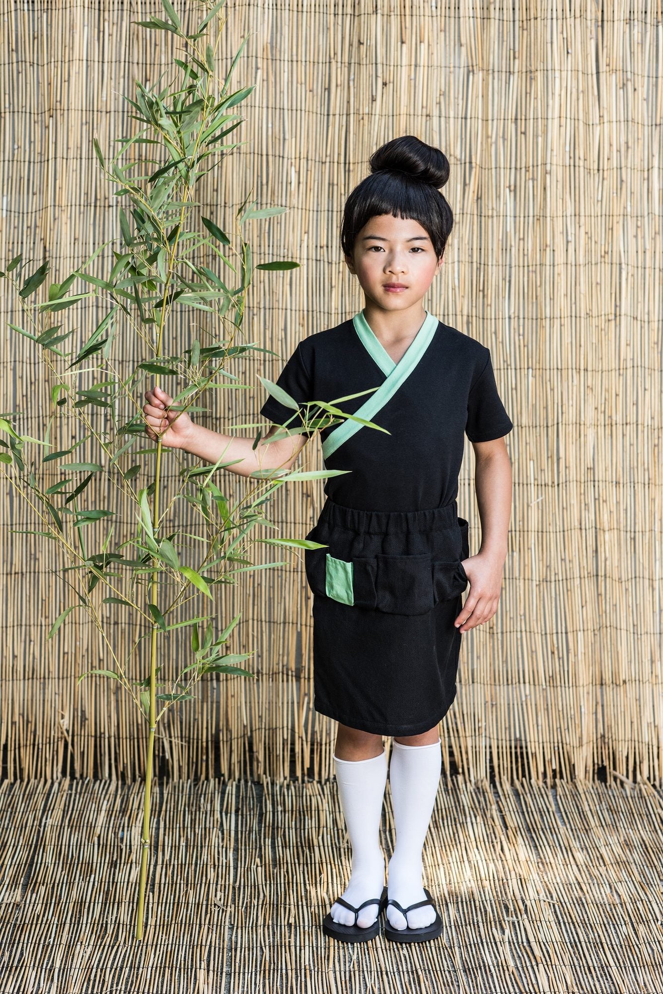 Kimono Style T Shirt for Kids – view 3 – Infantium Victoria
