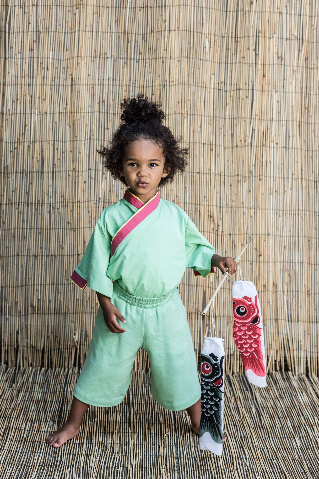 GREEN Samurai Baby Body – view 3 – Infantium Victoria