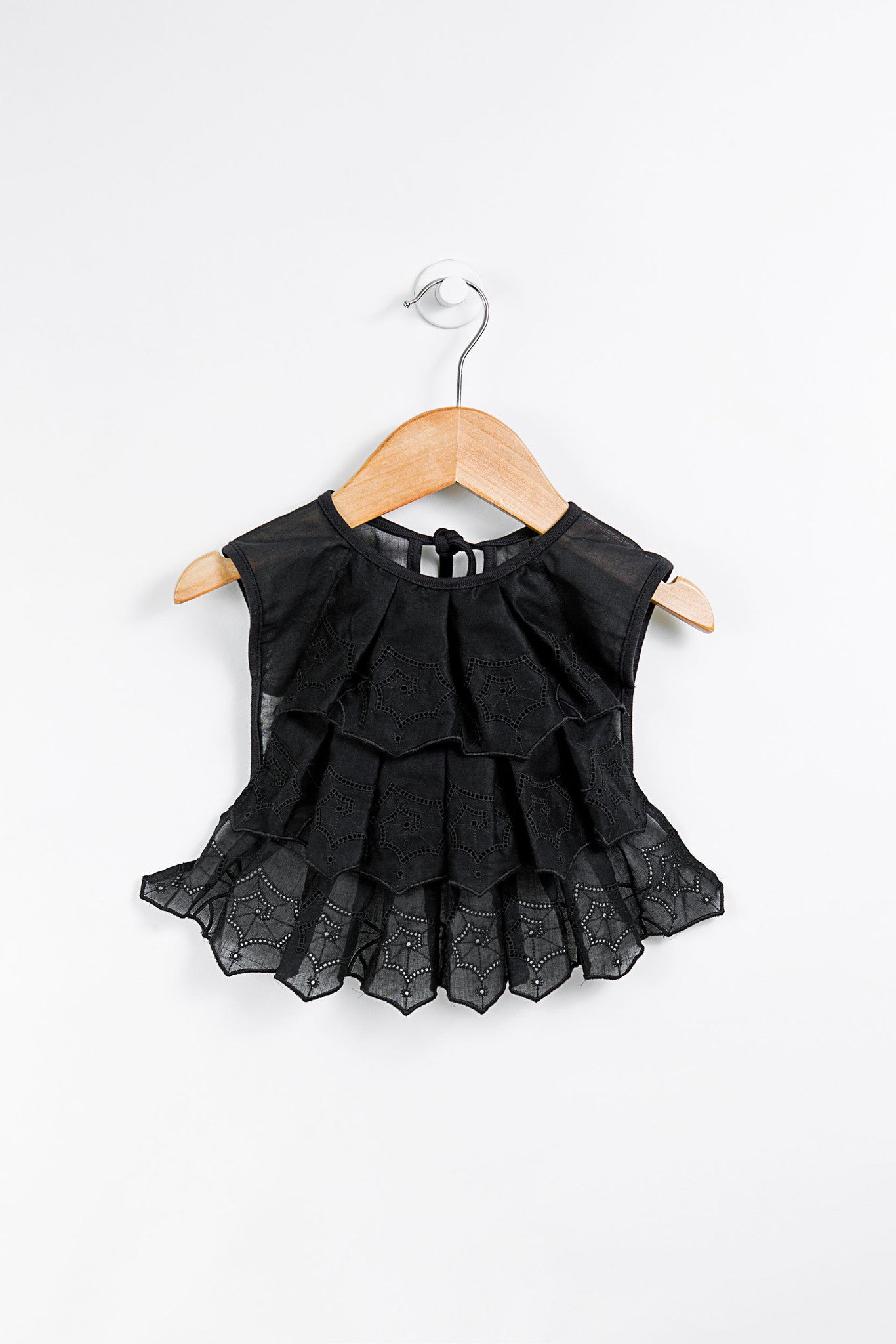 Spiderweb Lace Bib – view 3 – Infantium Victoria