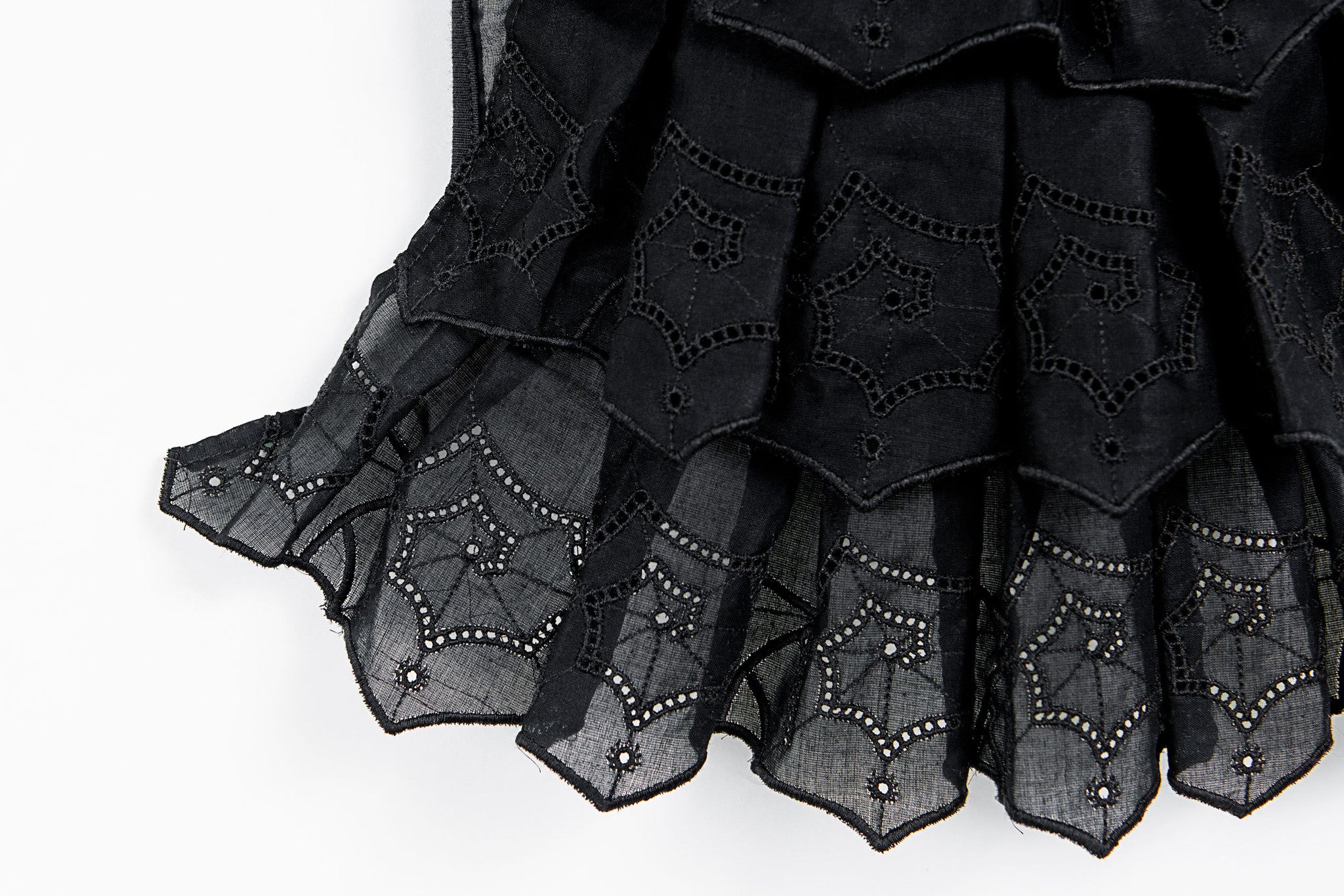Spiderweb Lace Bib – view 4 – Infantium Victoria