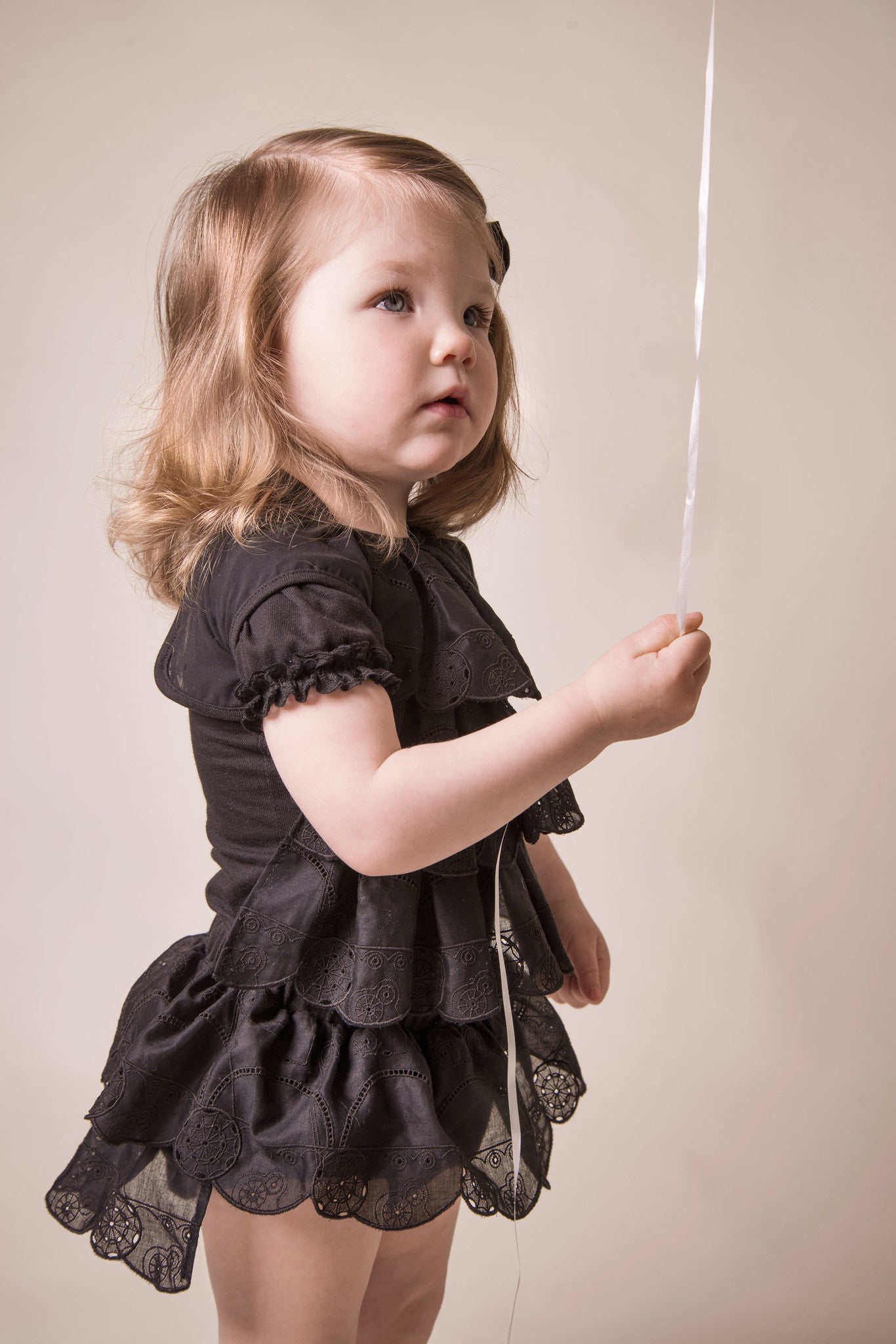 Steampunk Lace Bib – view 2 – Infantium Victoria