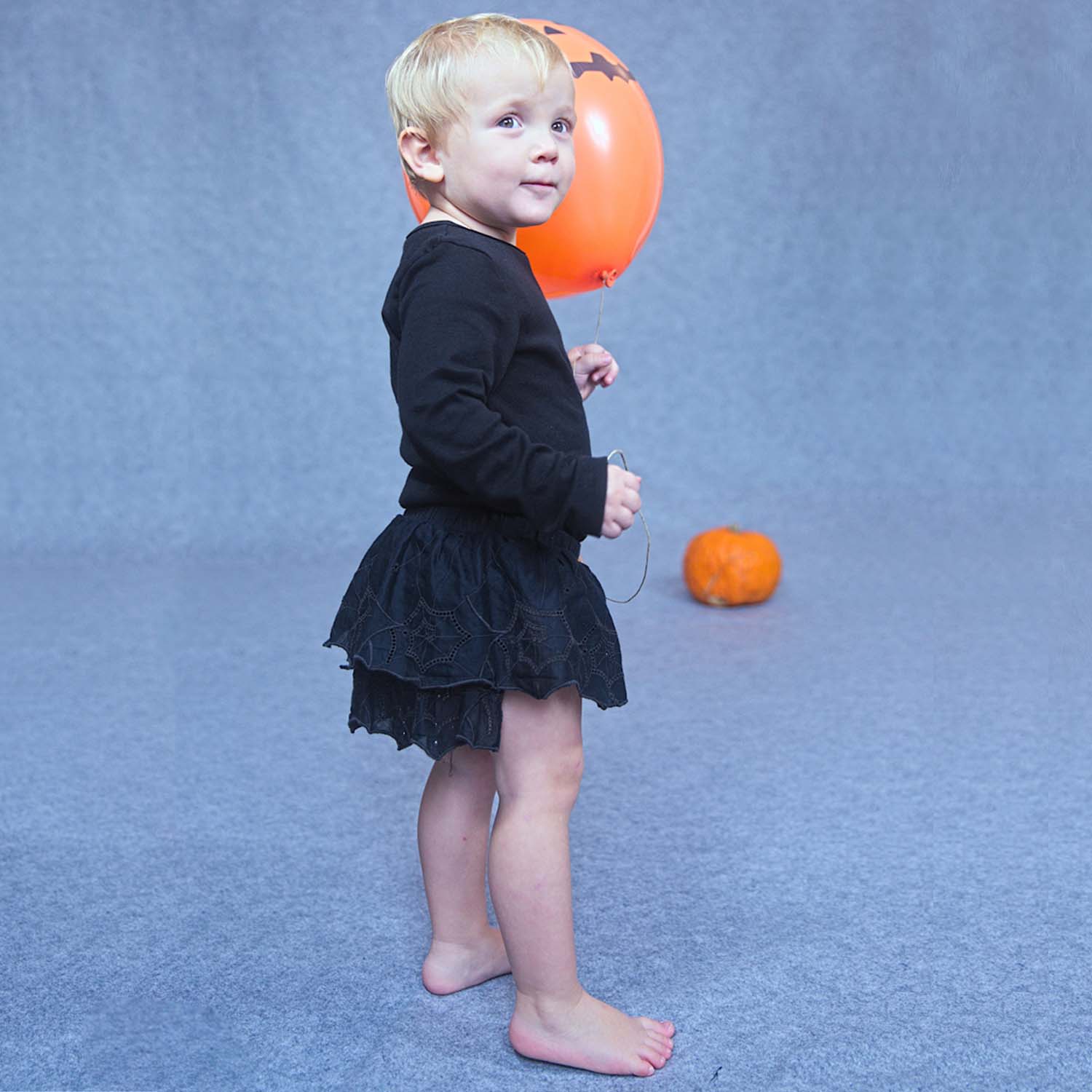 Baby Bloomers with Spiderweb Lace – view 2 – Infantium Victoria