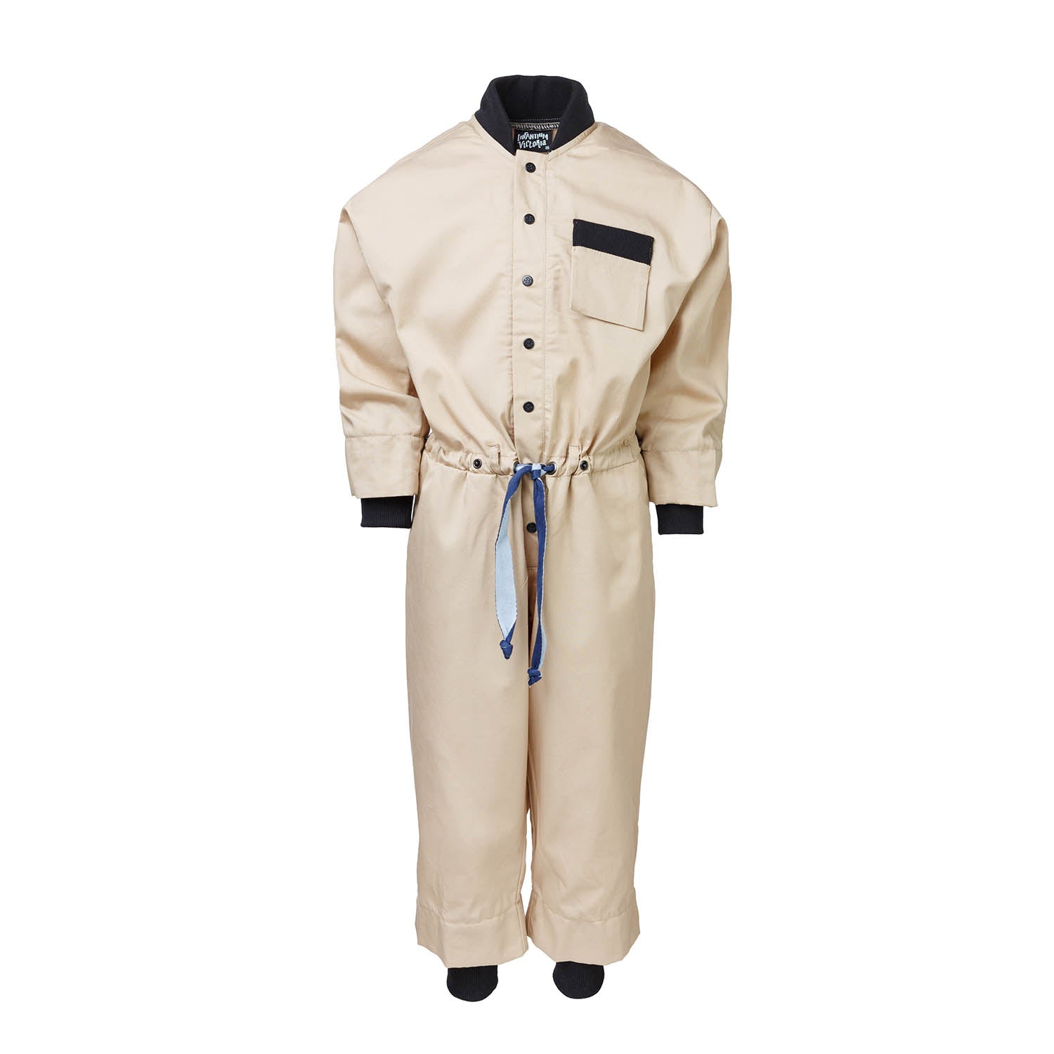 Beige Cotton Kids Overall – Infantium Victoria