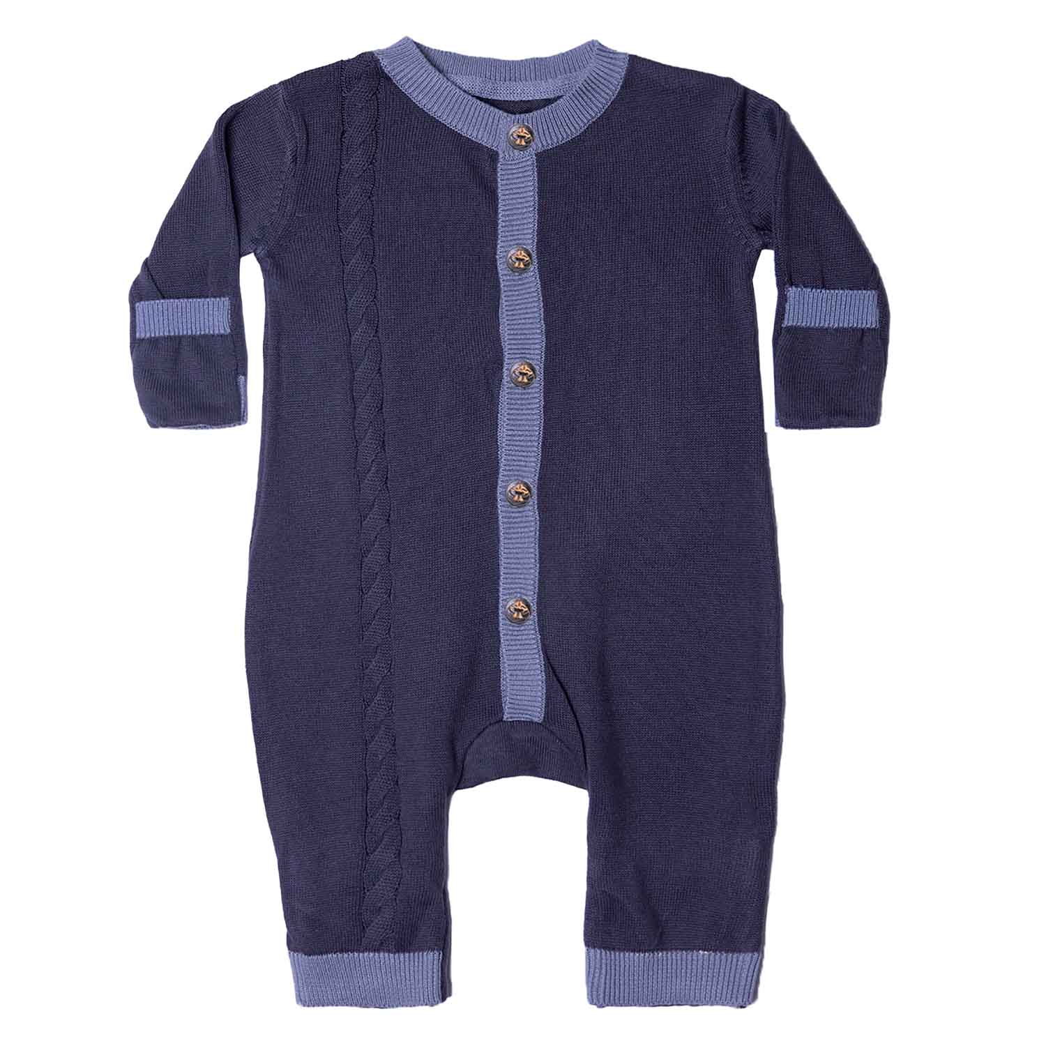 Organic Cotton Knitted Newborn Baby 3-pieces Set – view 5 – Infantium Victoria