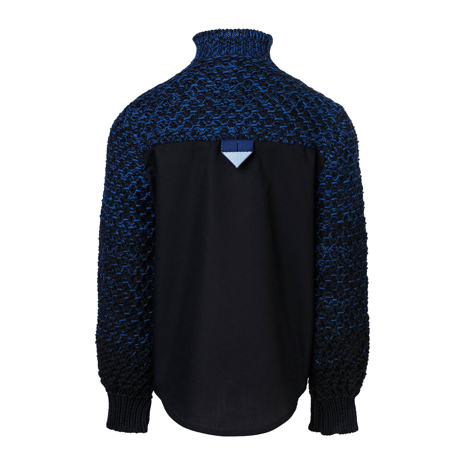 Black Shirt with Knitwear - Organic Cotton – view 4 – Infantium Victoria