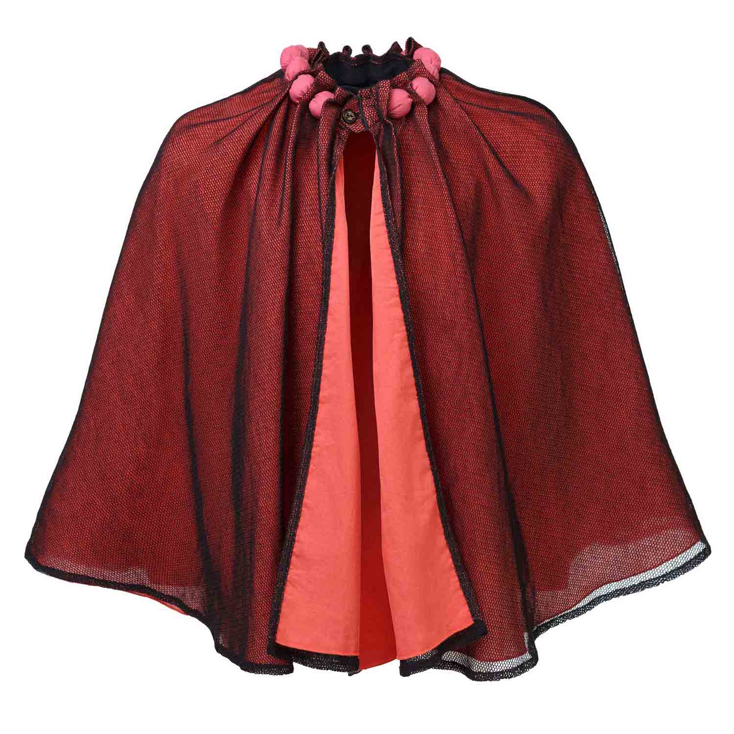 Girls Cape with Cotton Beads and Tulle – Infantium Victoria