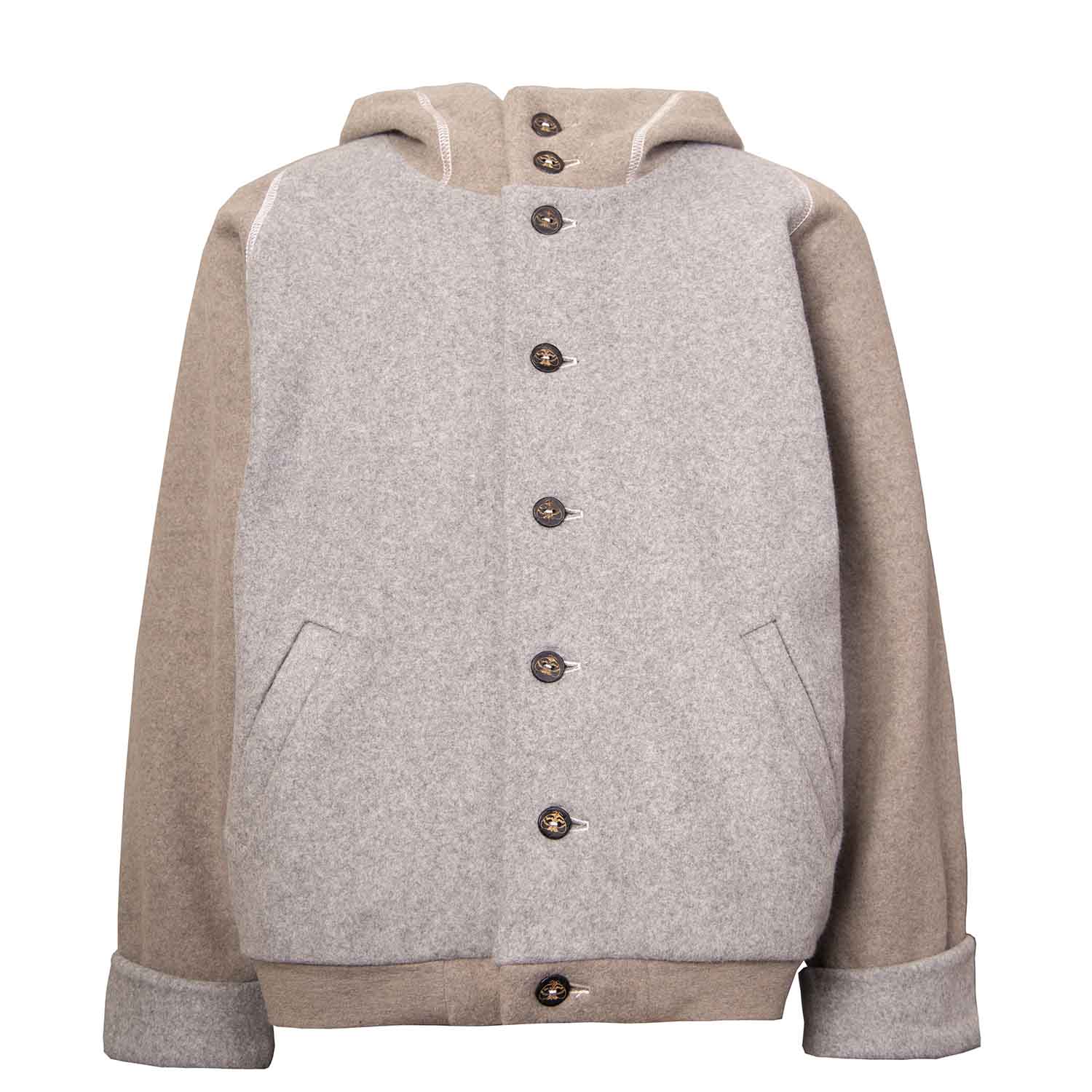 Grey Fleece Hoodie – Infantium Victoria