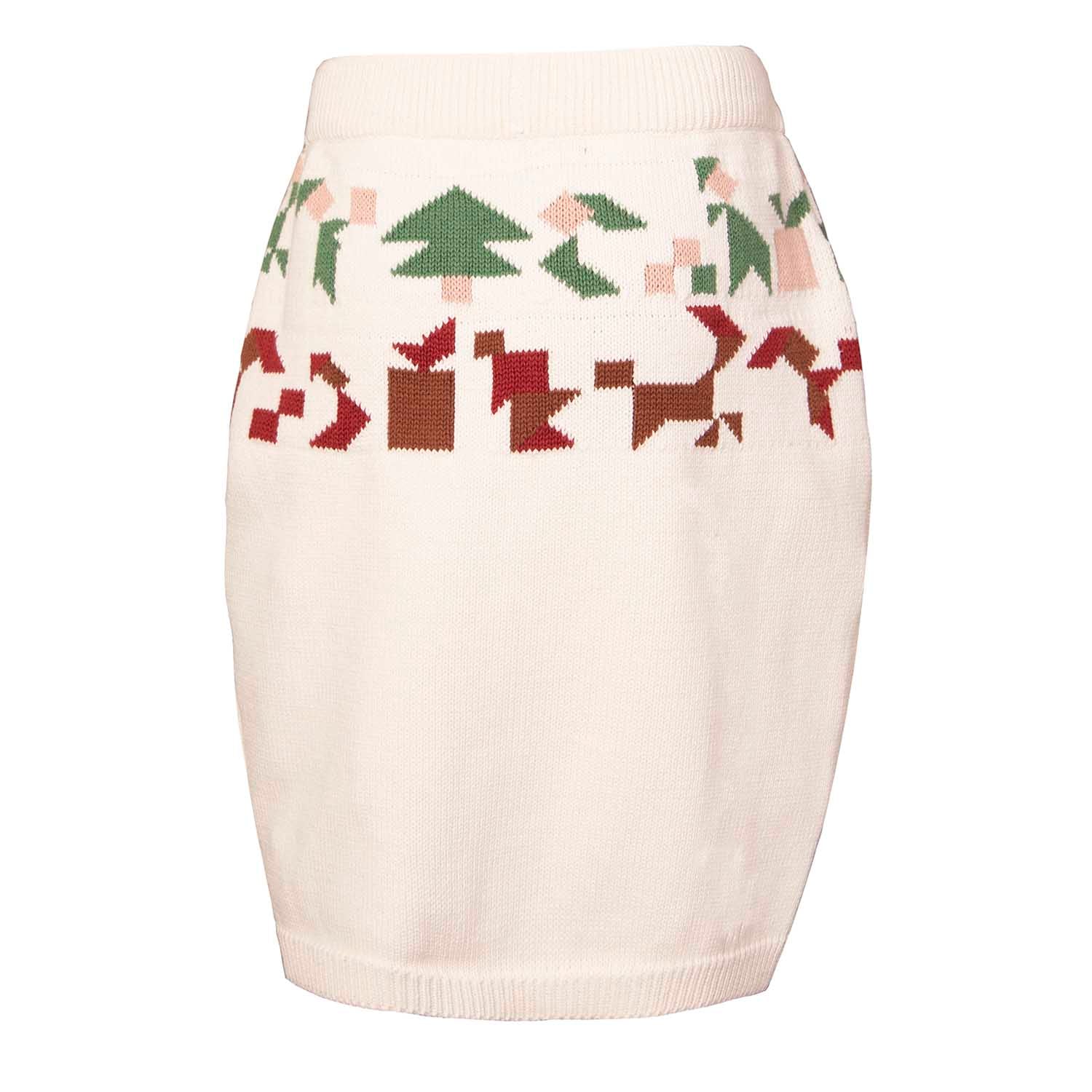 Girls Christmas Skirt with Gifts Motiv – view 3 – Infantium Victoria