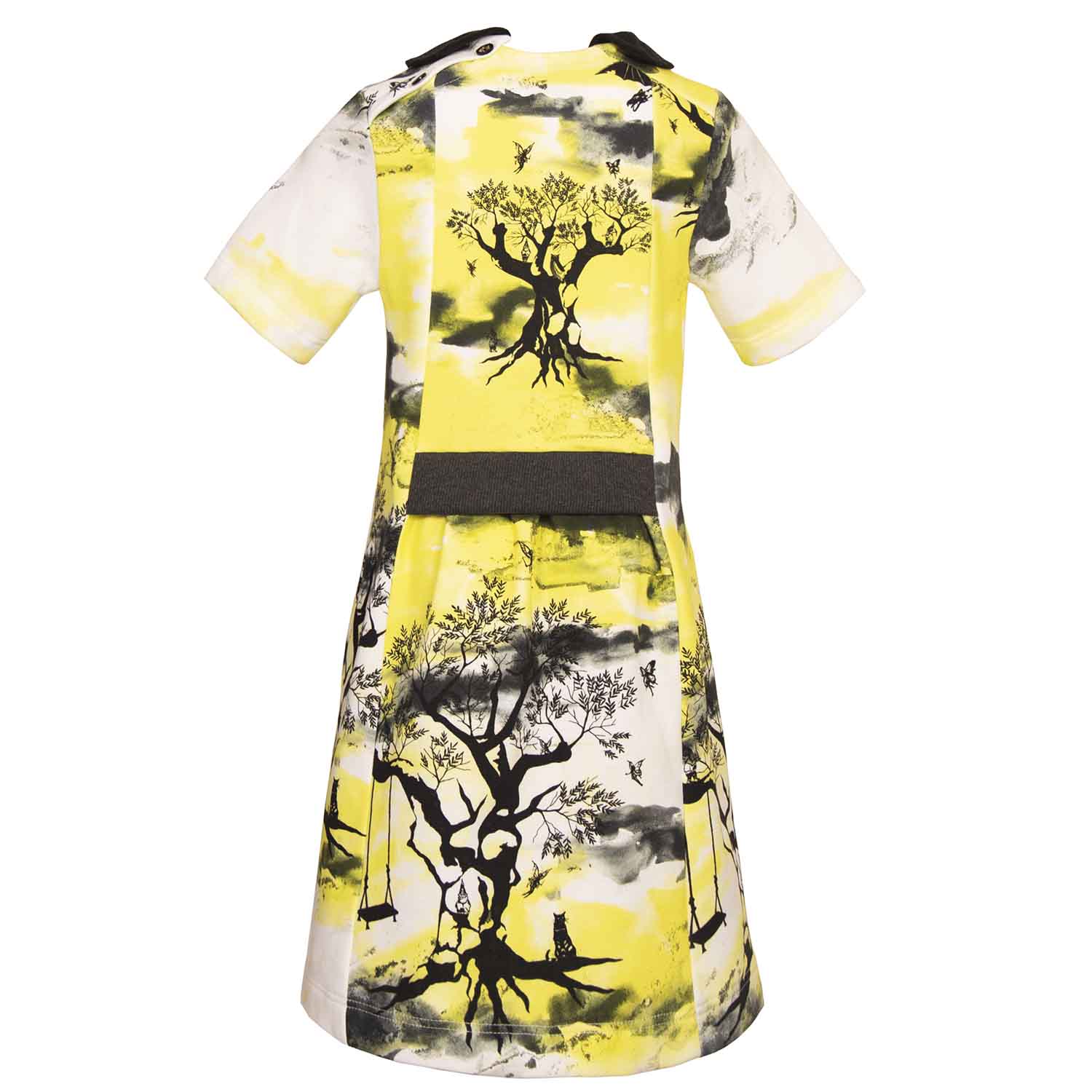 Kids A-line Dress with Print – view 3 – Infantium Victoria