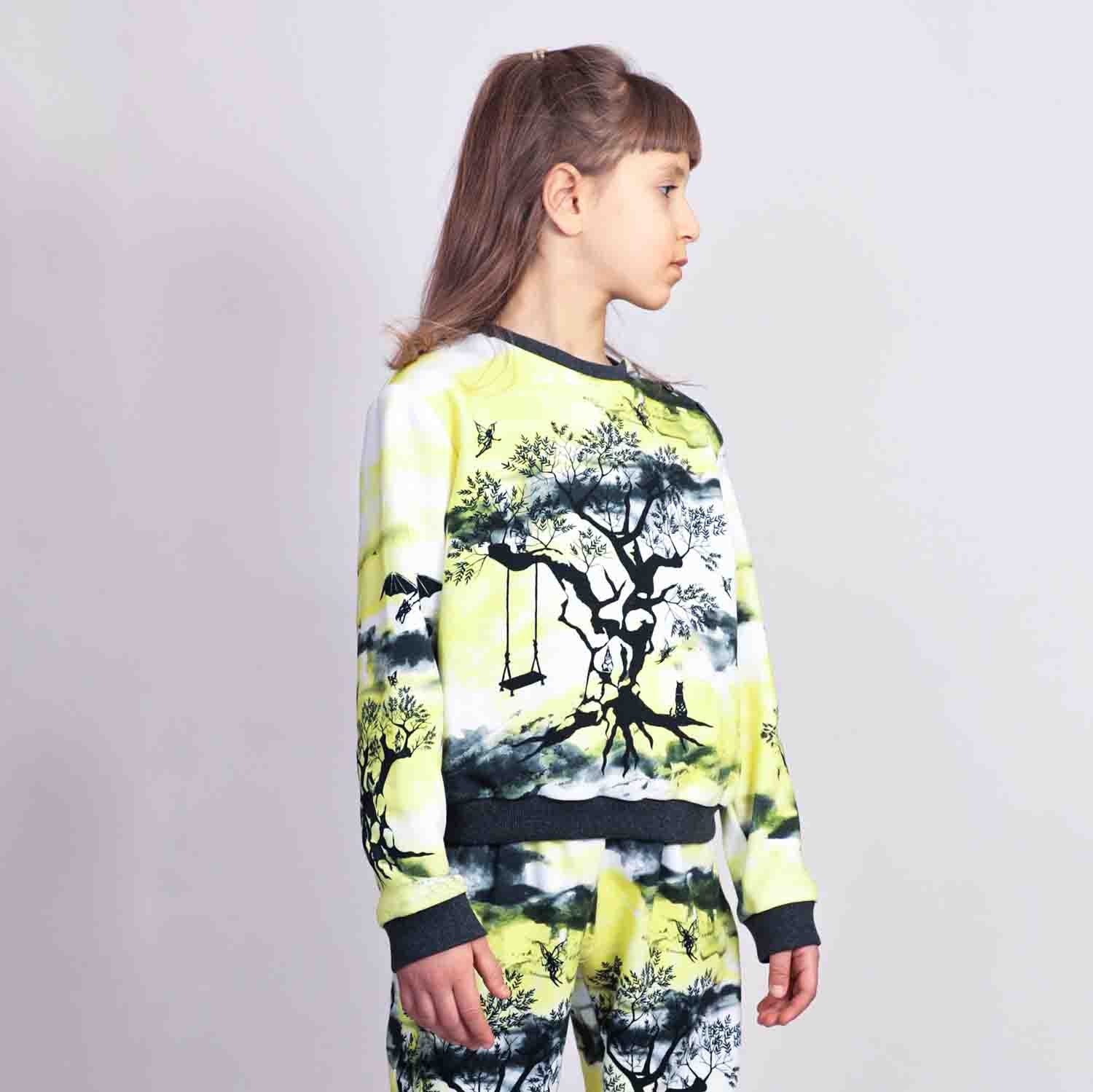 Kids Sweatshirt with Print – view 2 – Infantium Victoria