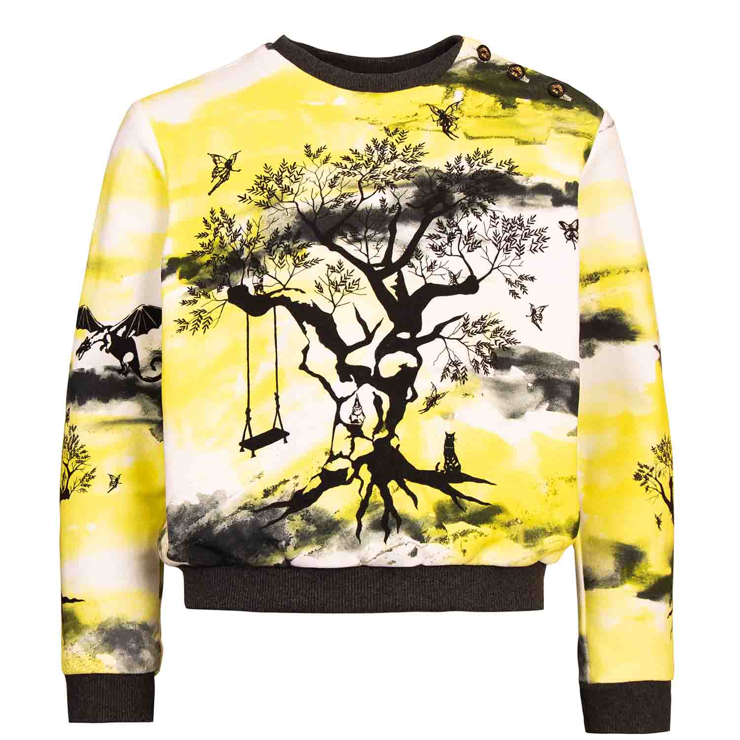 Kids Sweatshirt with Print – Infantium Victoria
