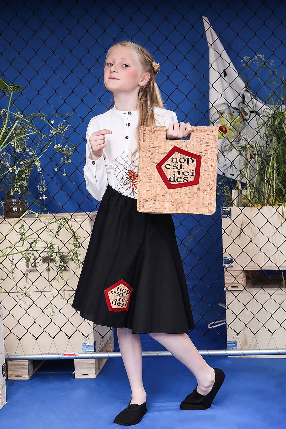 Black Circle Skirt – view 3 – Infantium Victoria