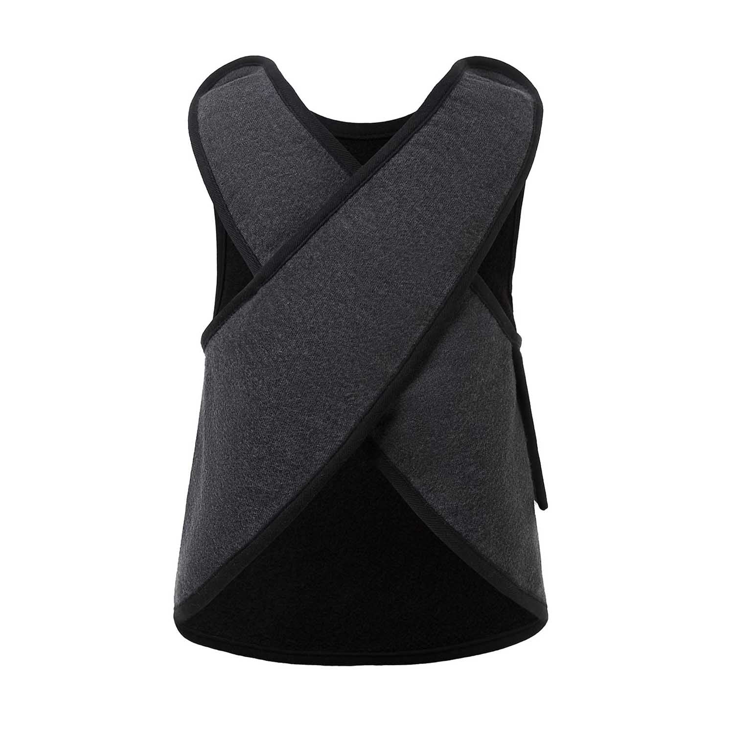 Grey Sweat Bib – view 2 – Infantium Victoria