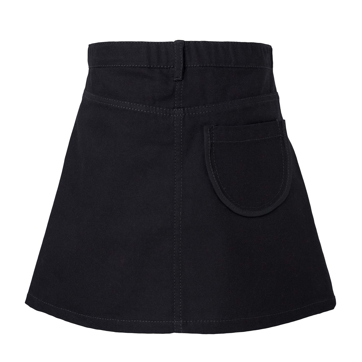 Kids Black Mini Skirt – view 2 – Infantium Victoria