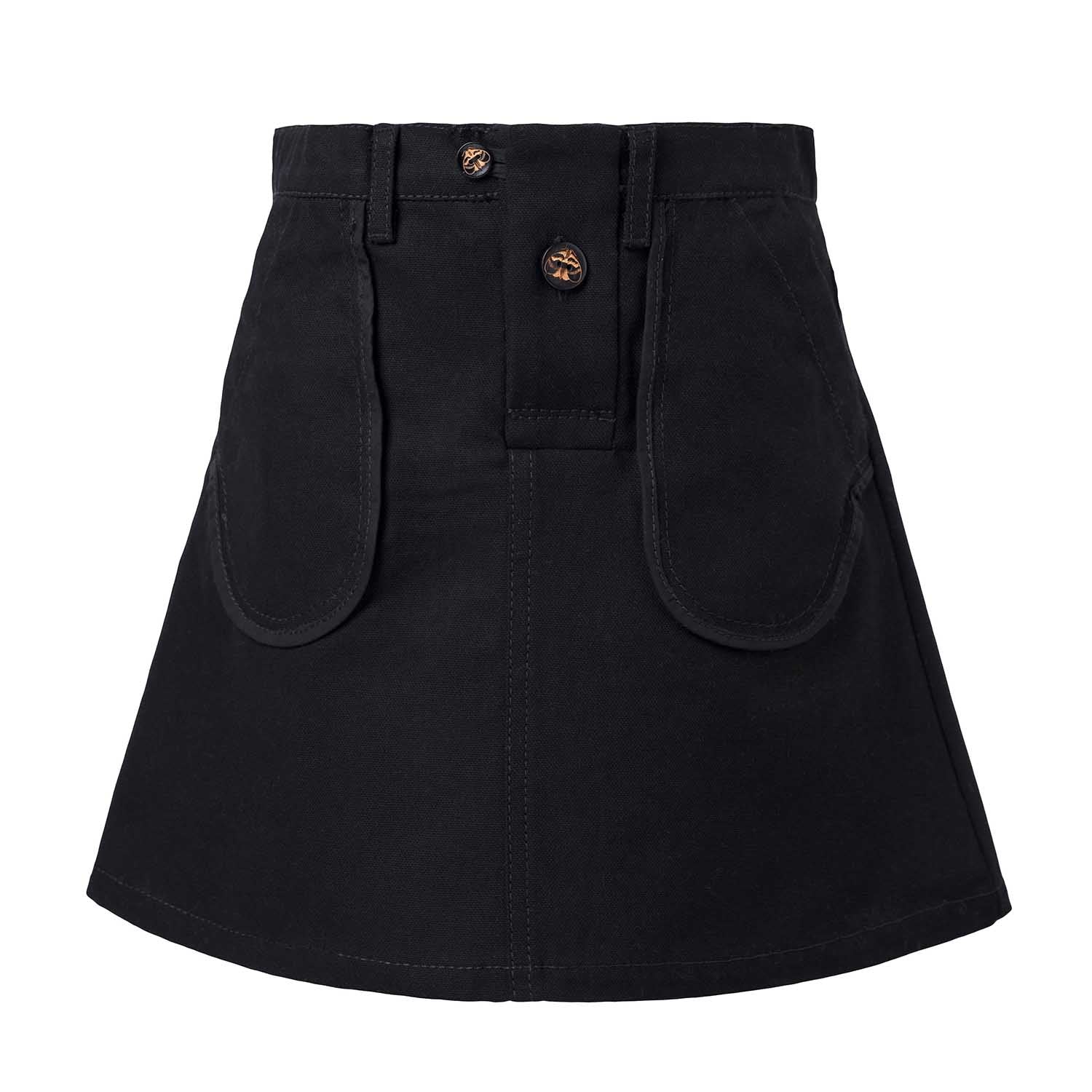 Kids Black Mini Skirt – Infantium Victoria