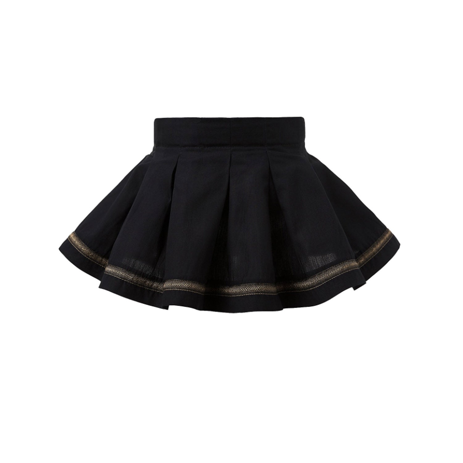 PRELOVED Black Mini Skirt, 4 years – view 3 – Infantium Victoria