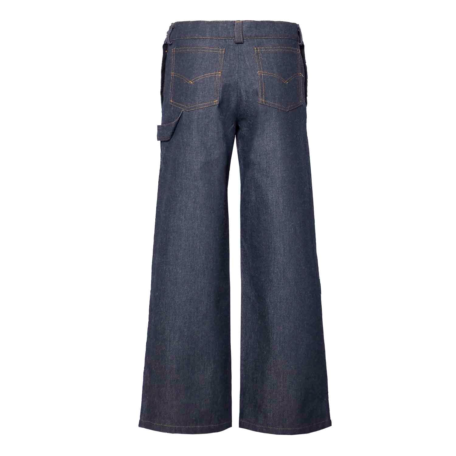Girls Flare Jeans with Flap – view 4 – Infantium Victoria