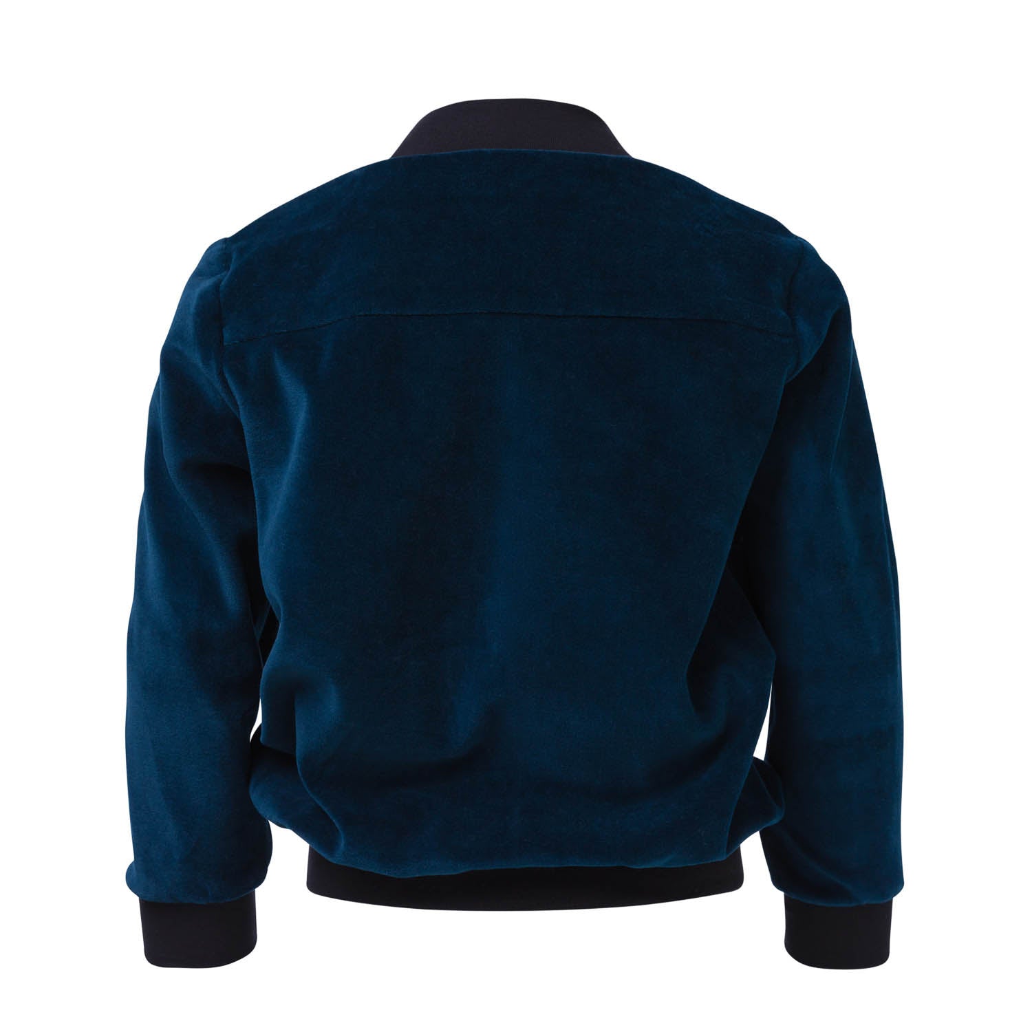 Petrol Bluel Velvet Blazer – view 3 – Infantium Victoria