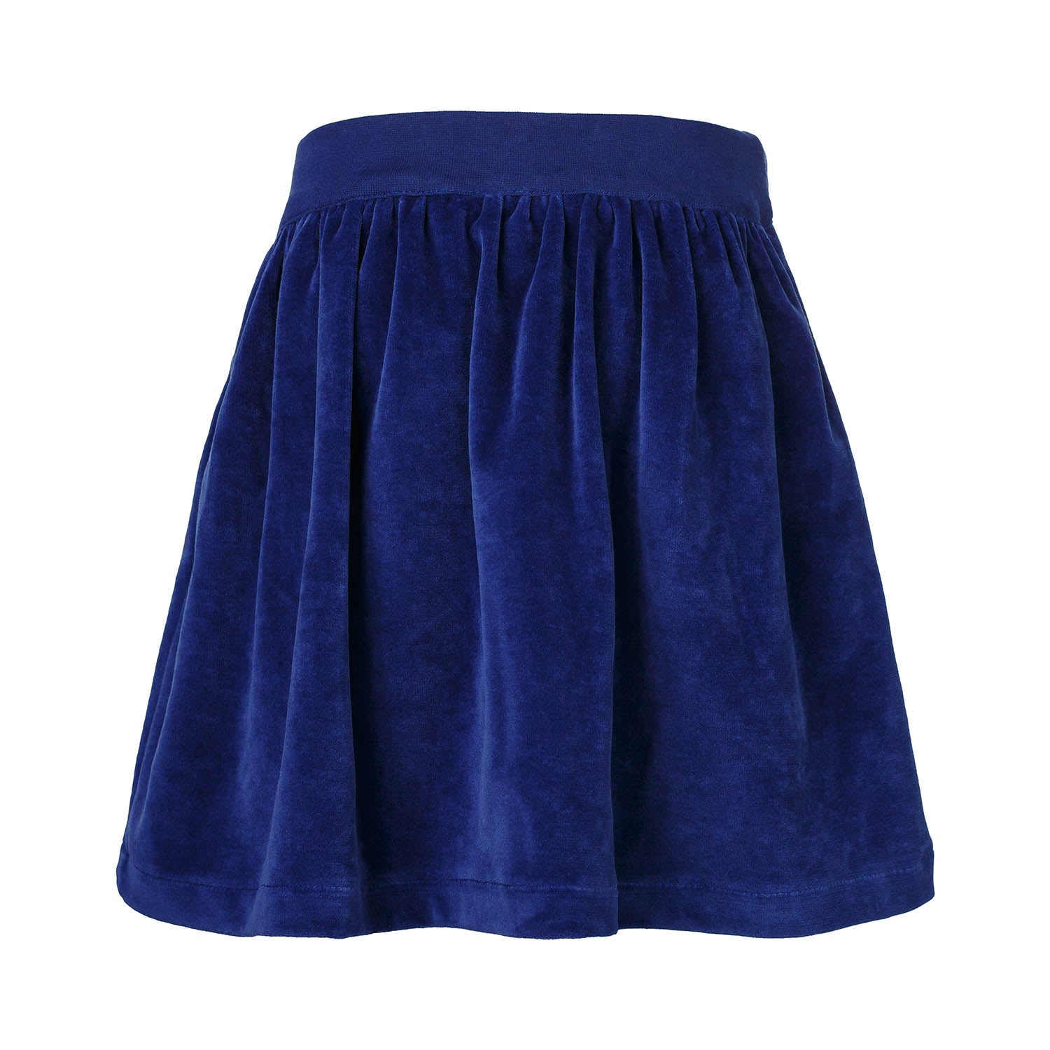 Blue Velvet Skirt for Girls – view 2 – Infantium Victoria