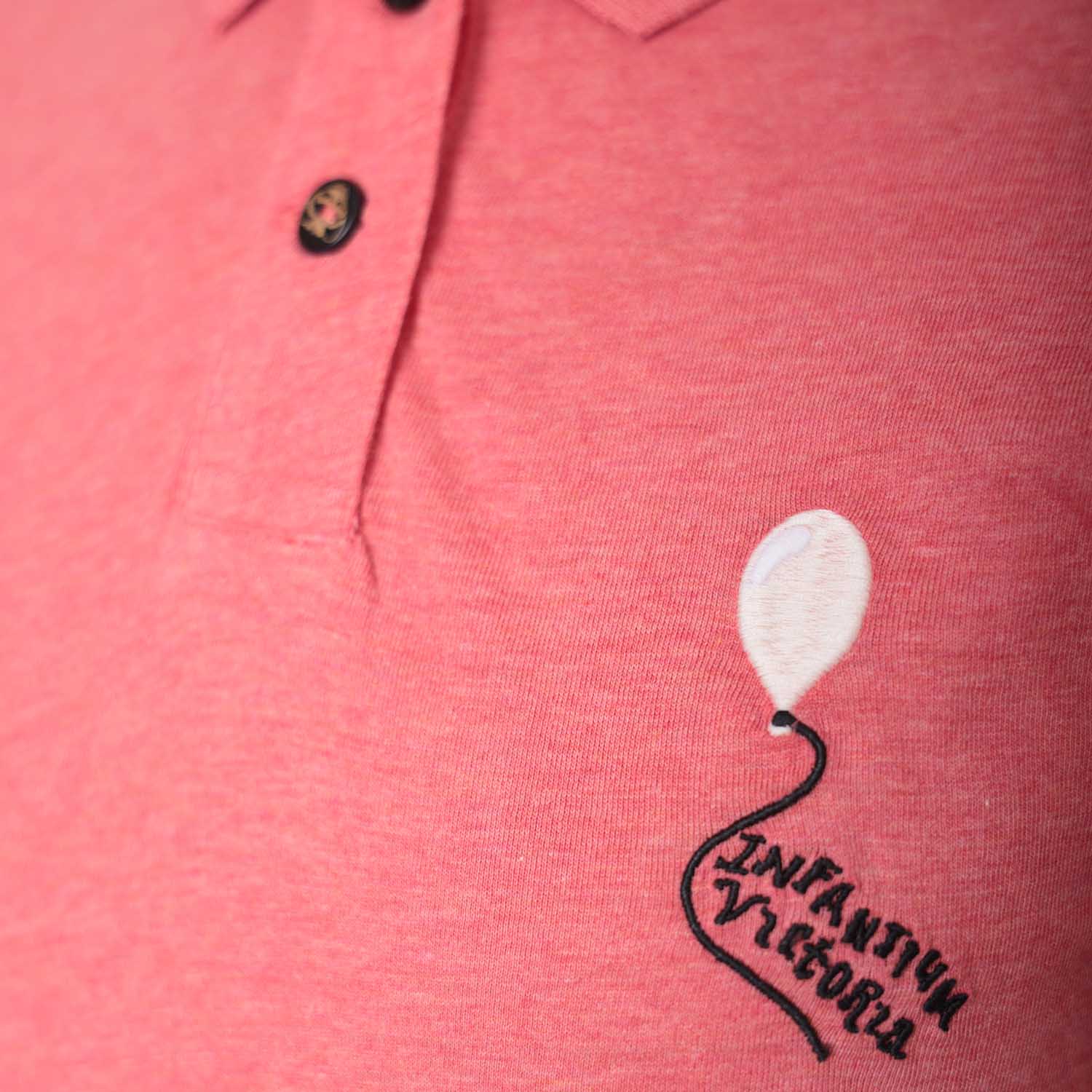 Red Polo Shirt For Kids – view 4 – Infantium Victoria