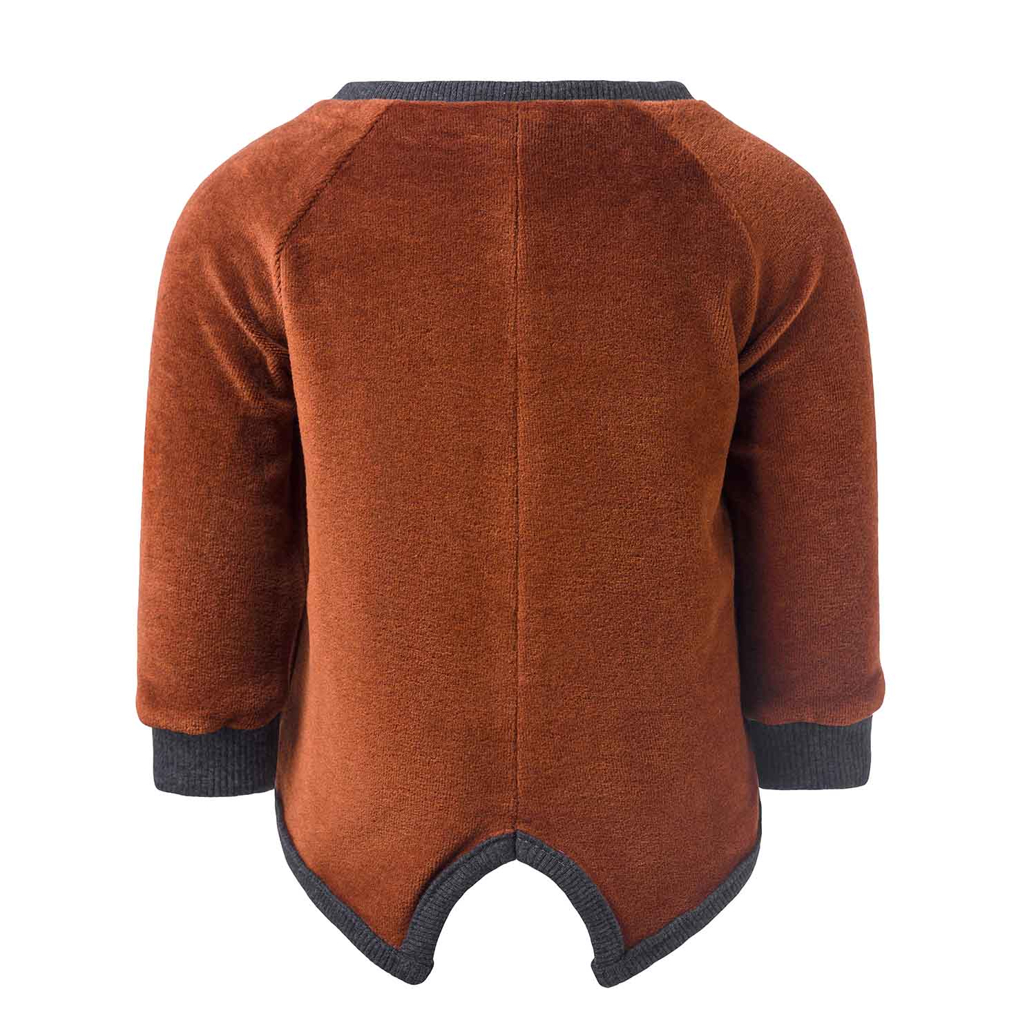Copper Velvet Baby Jacket – view 2 – Infantium Victoria