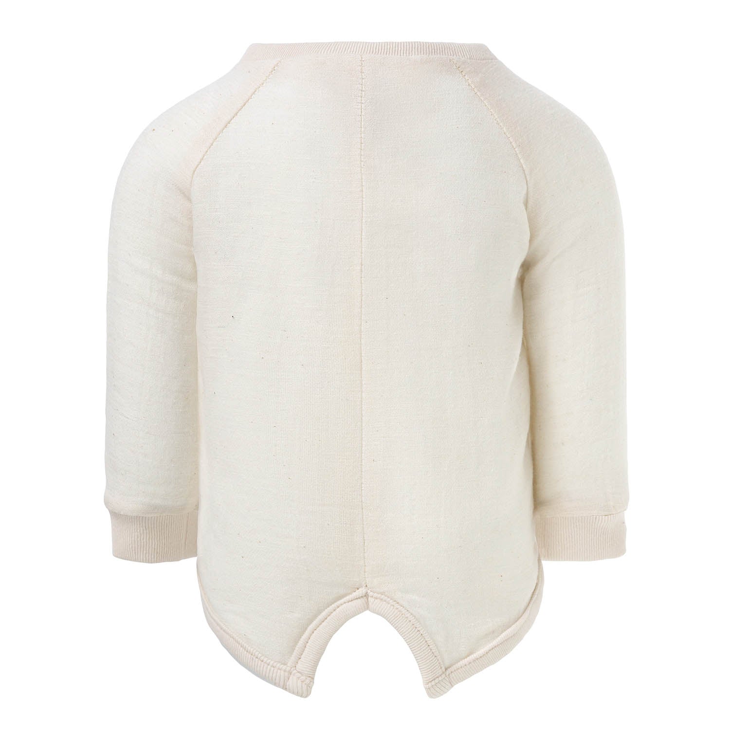 Cream Vegan Cashmere Weganool Baby Jacket – view 2 – Infantium Victoria