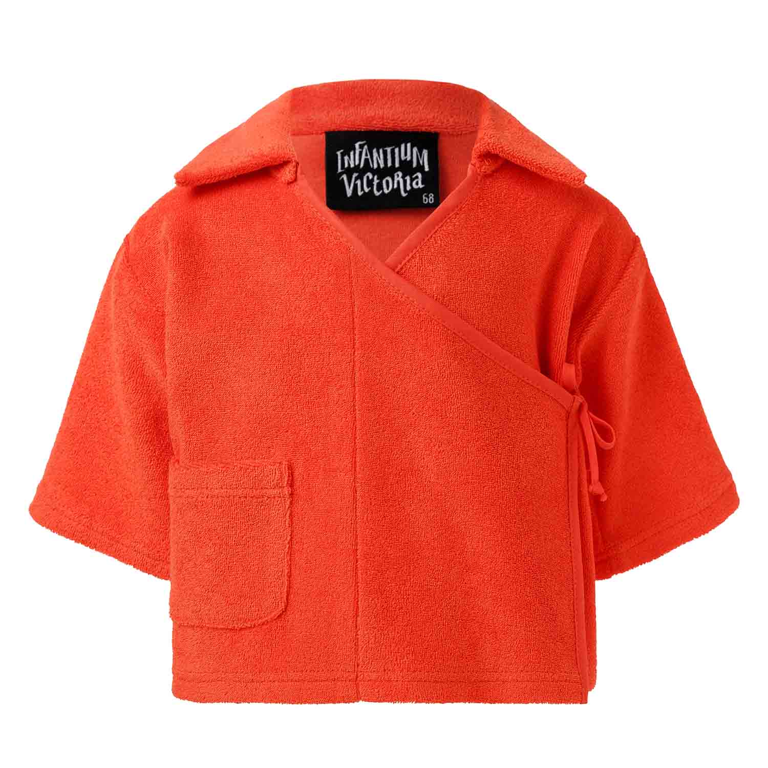 Orange Teddy Kimono Baby Jacket – Infantium Victoria