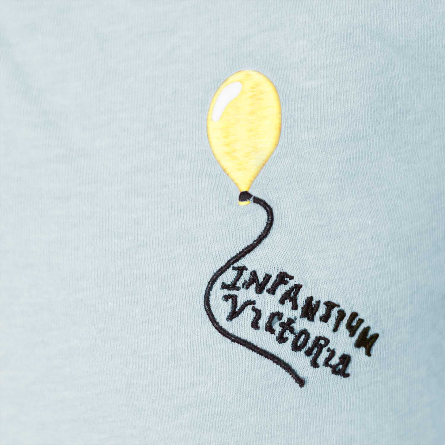 Mint Green Girls and Boys Polo Shirt – view 4 – Infantium Victoria