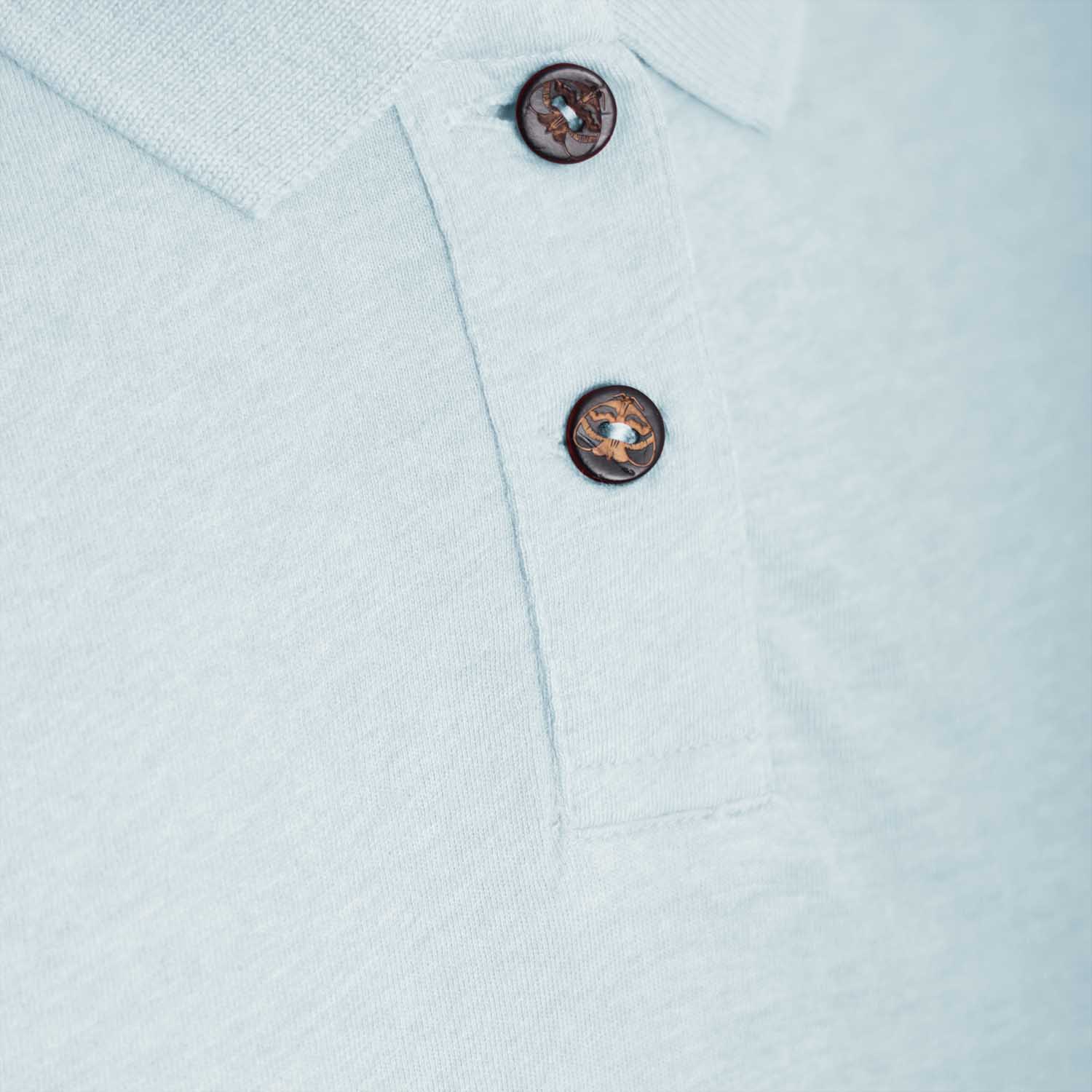 Mint Green Girls and Boys Polo Shirt – view 5 – Infantium Victoria