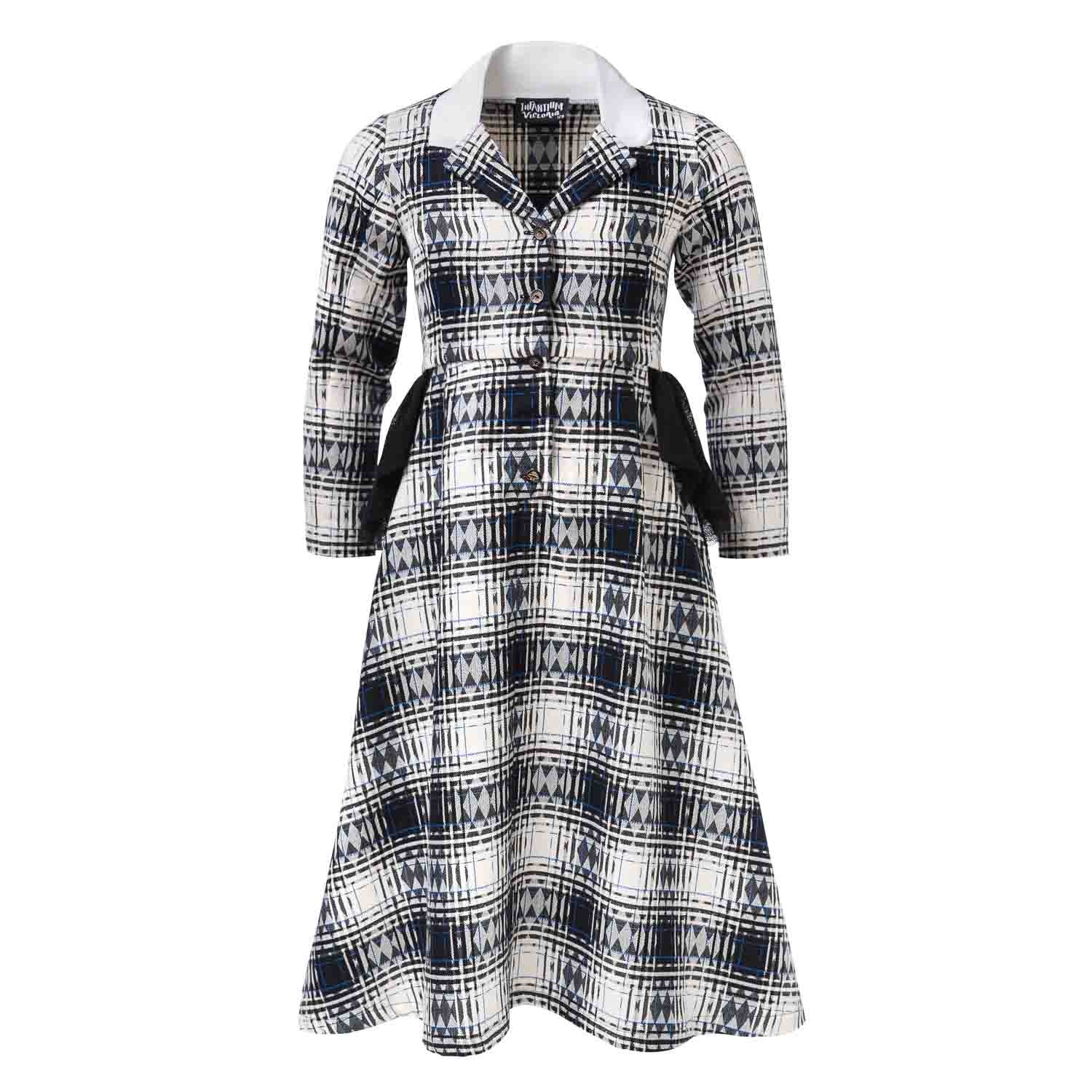 Tartan Bustle Dress – Infantium Victoria