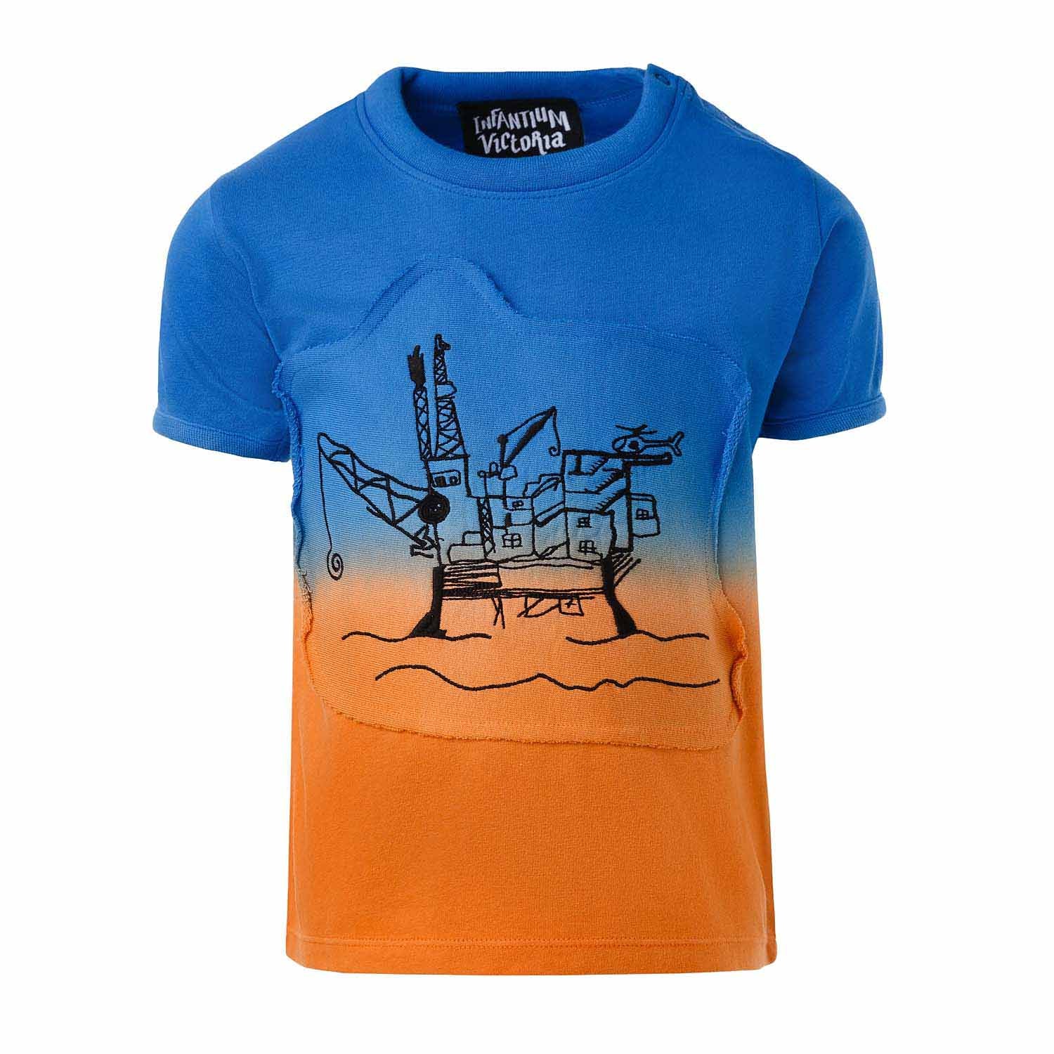 Dip Dye Kids T-Shirt with Appliqué – Infantium Victoria