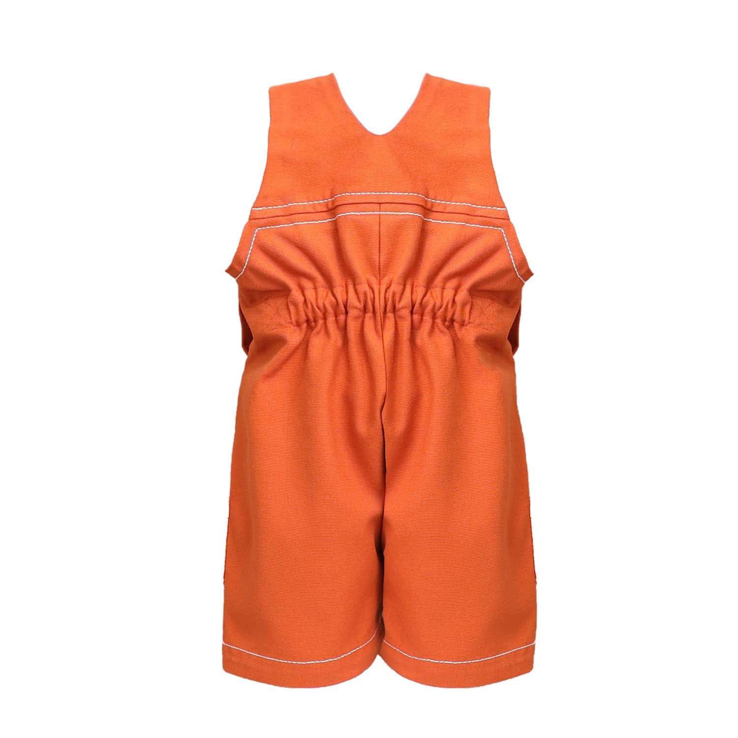 Terracotta Playsuit – view 3 – Infantium Victoria