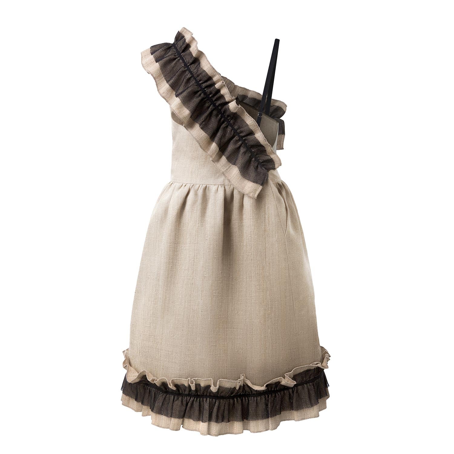 Authentic Lotus Silk Dress for Girls – view 4 – Infantium Victoria