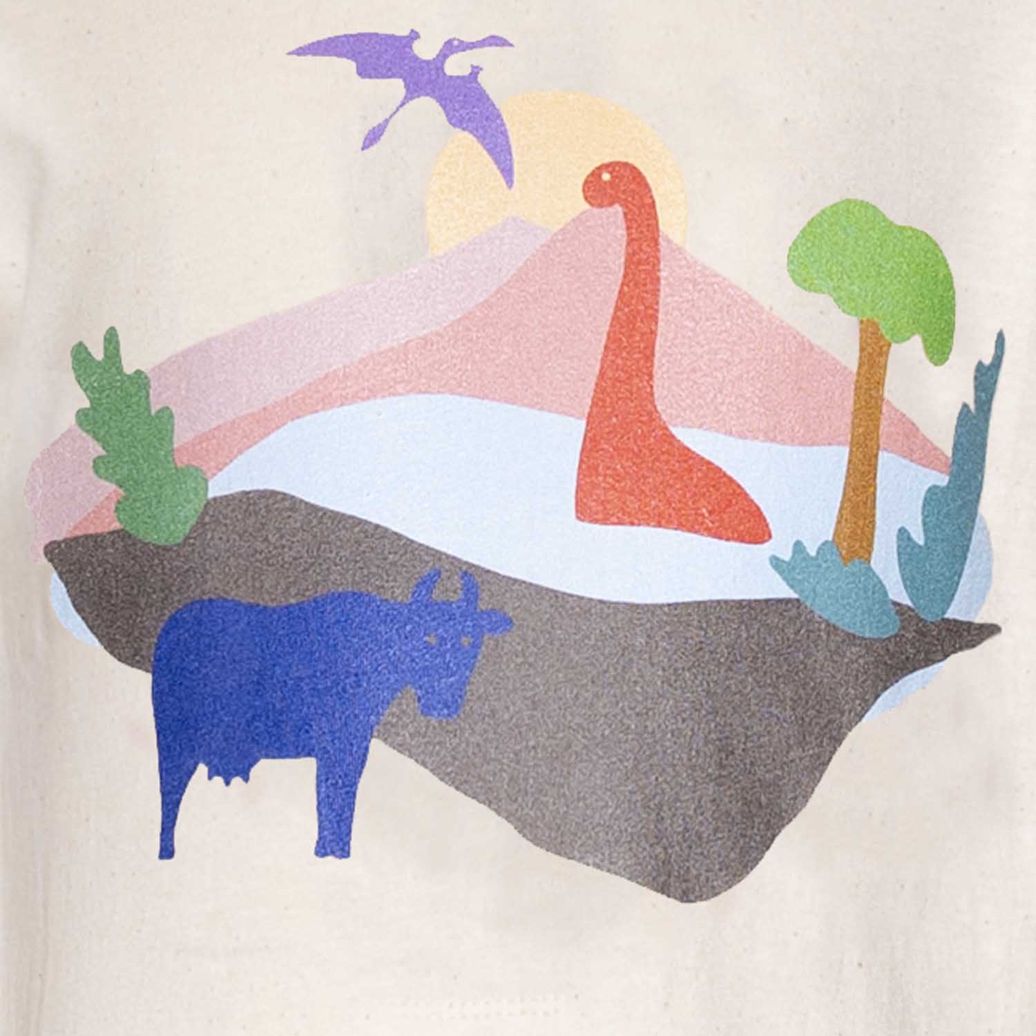 Dino and Cow T Shirt – view 3 – Infantium Victoria