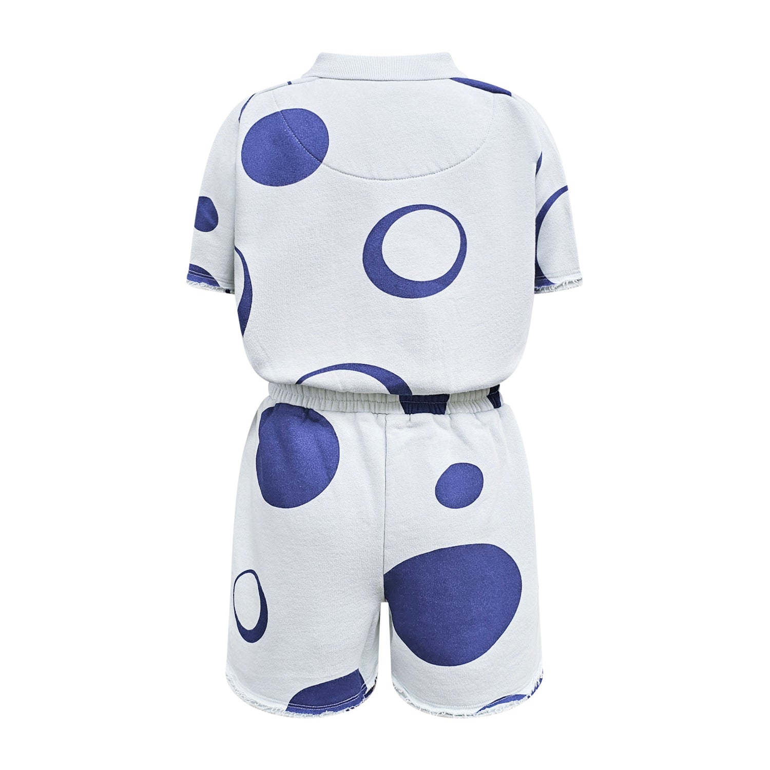 Blue Boys and Girls Jumpsuit – view 5 – Infantium Victoria