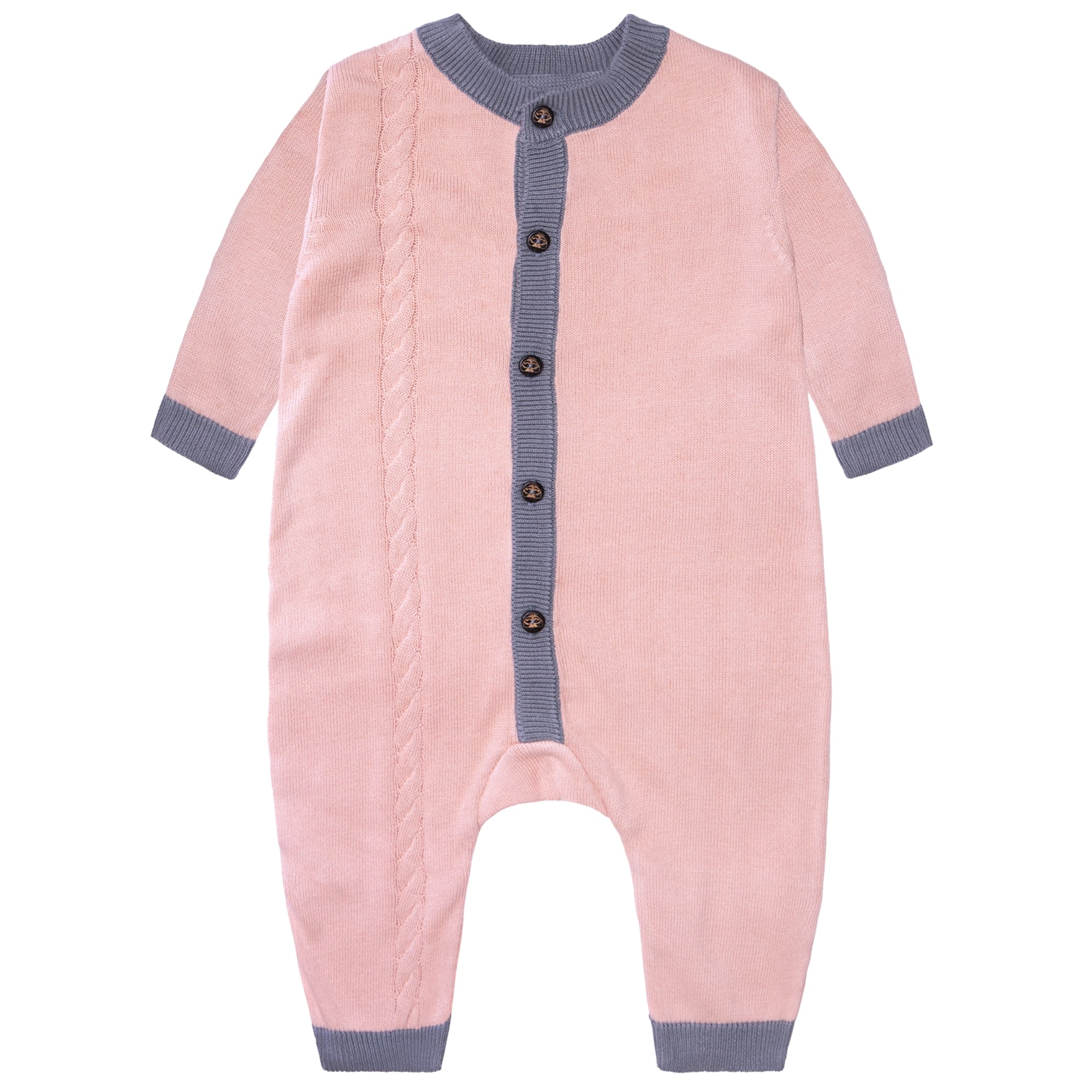 Organic Cotton Newborn Romper – view 5 – Infantium Victoria