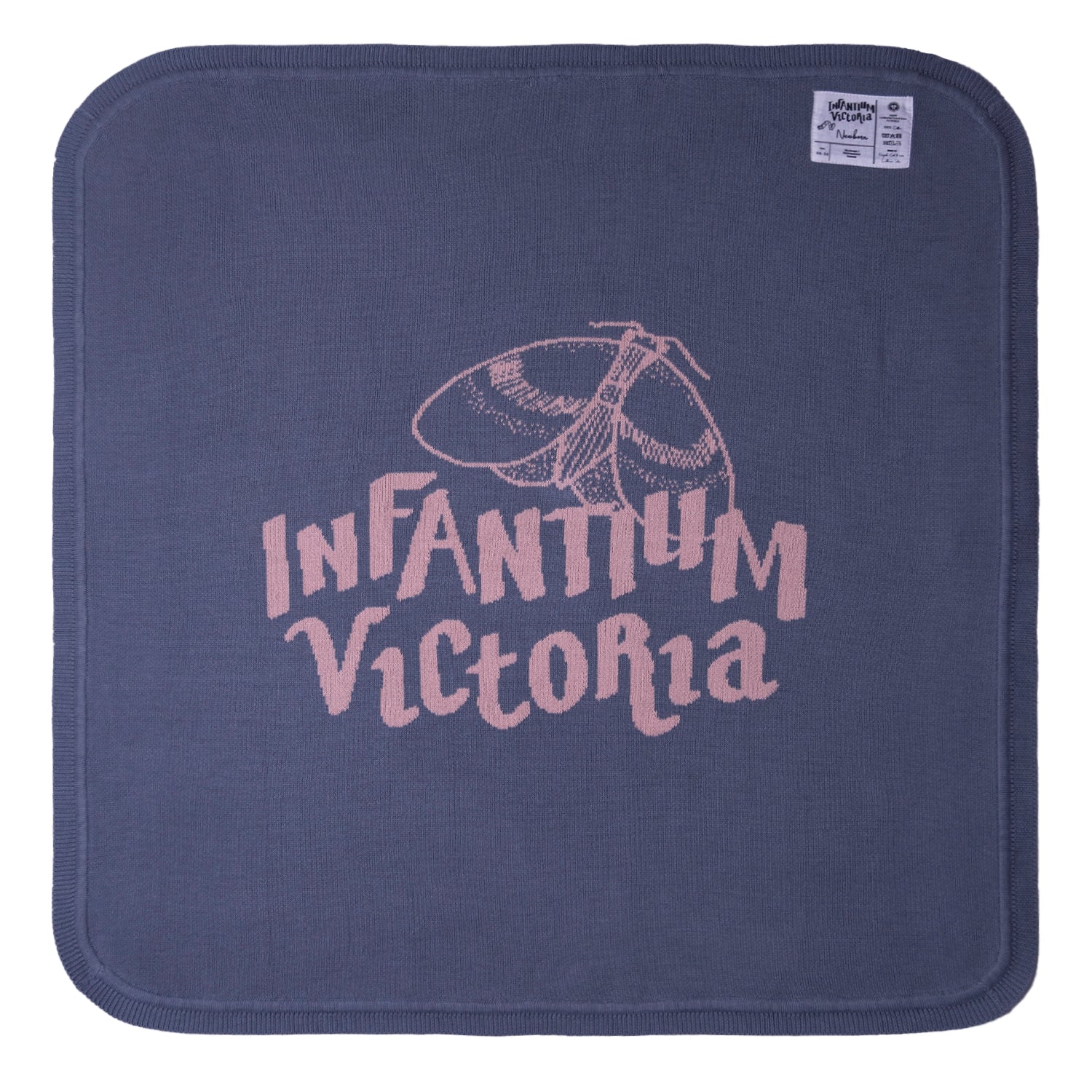 Organic Cotton Newborn Baby Blanket – view 2 – Infantium Victoria