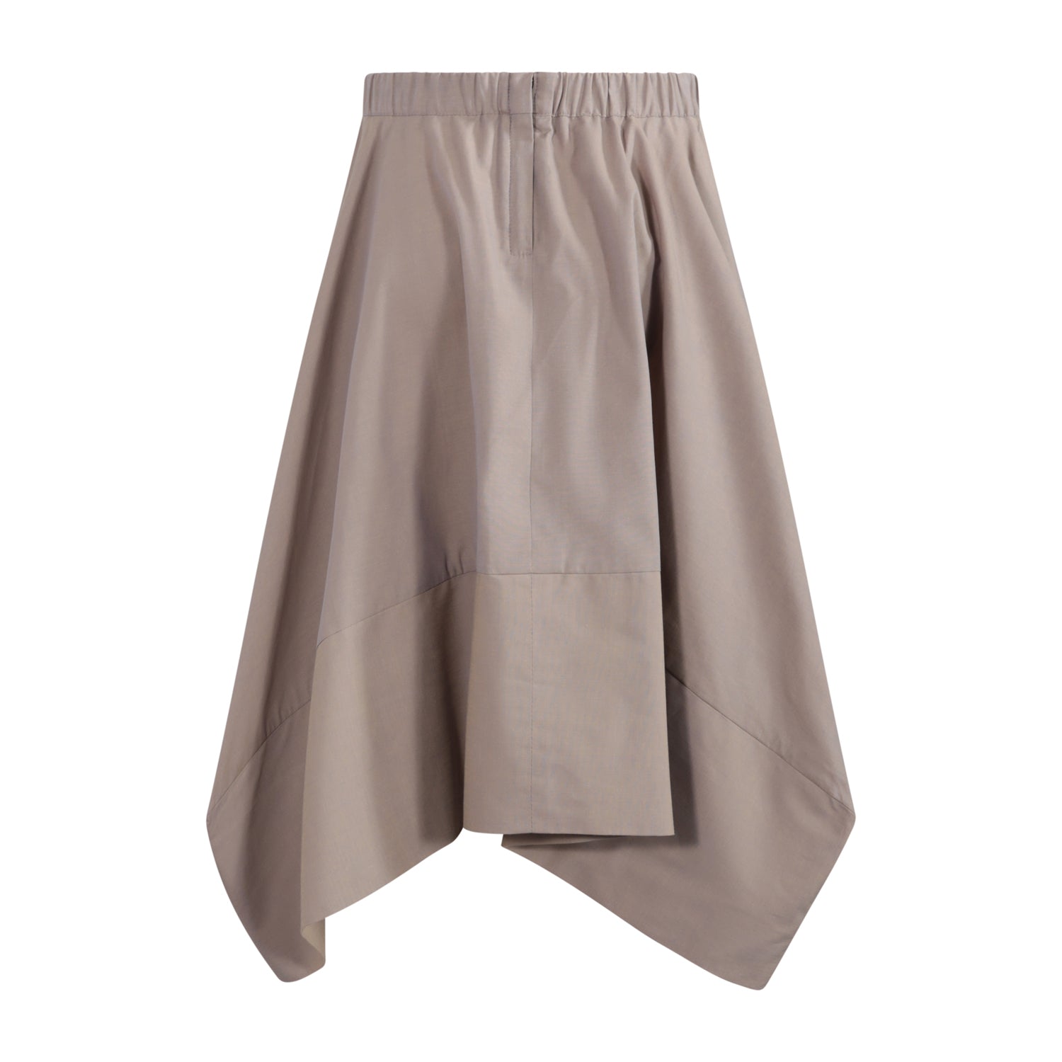 The Rectangle Skirt — Brown Chambray – view 2 – Infantium Victoria